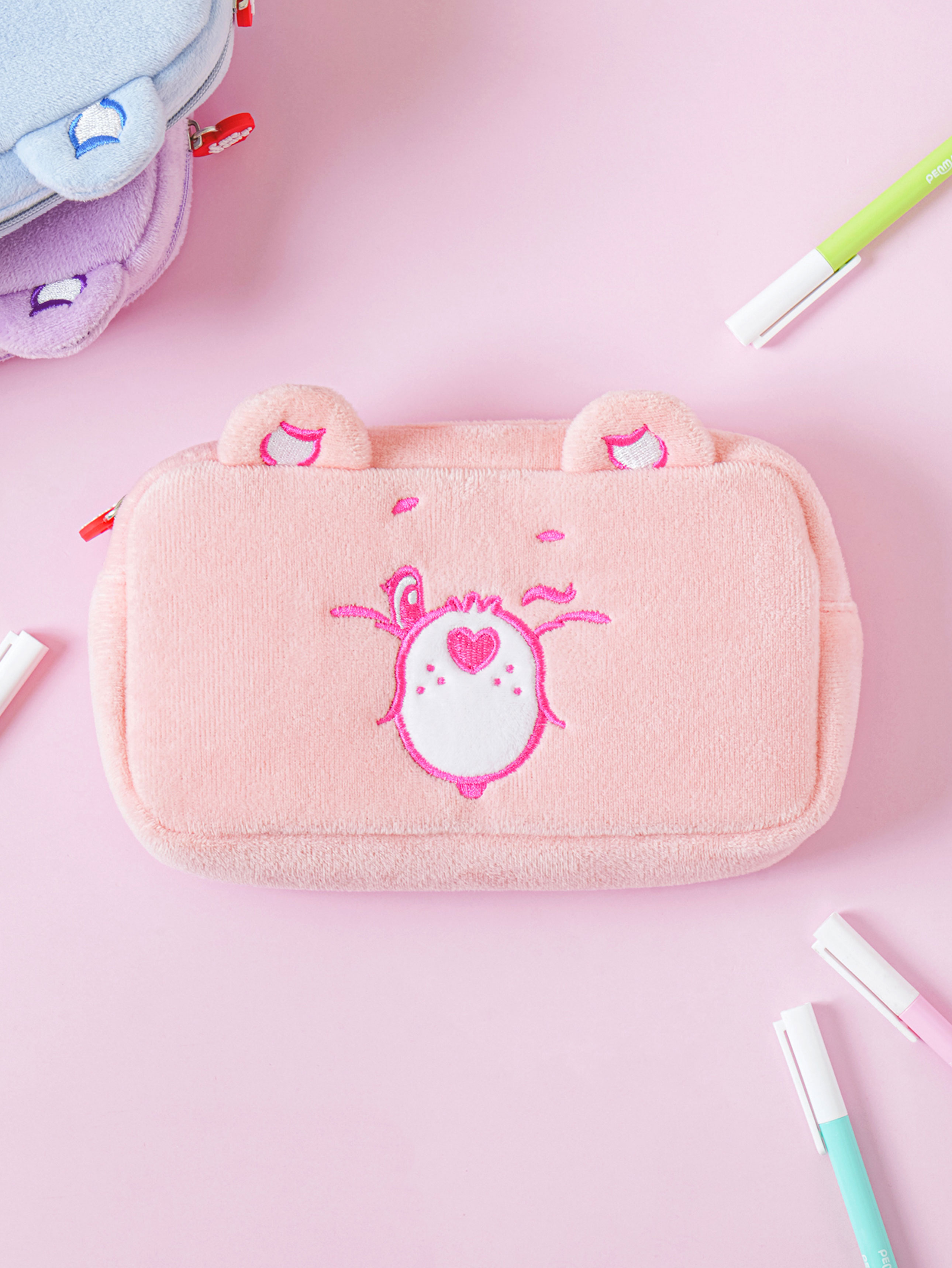 Care Bear Embroidery Pencil Case