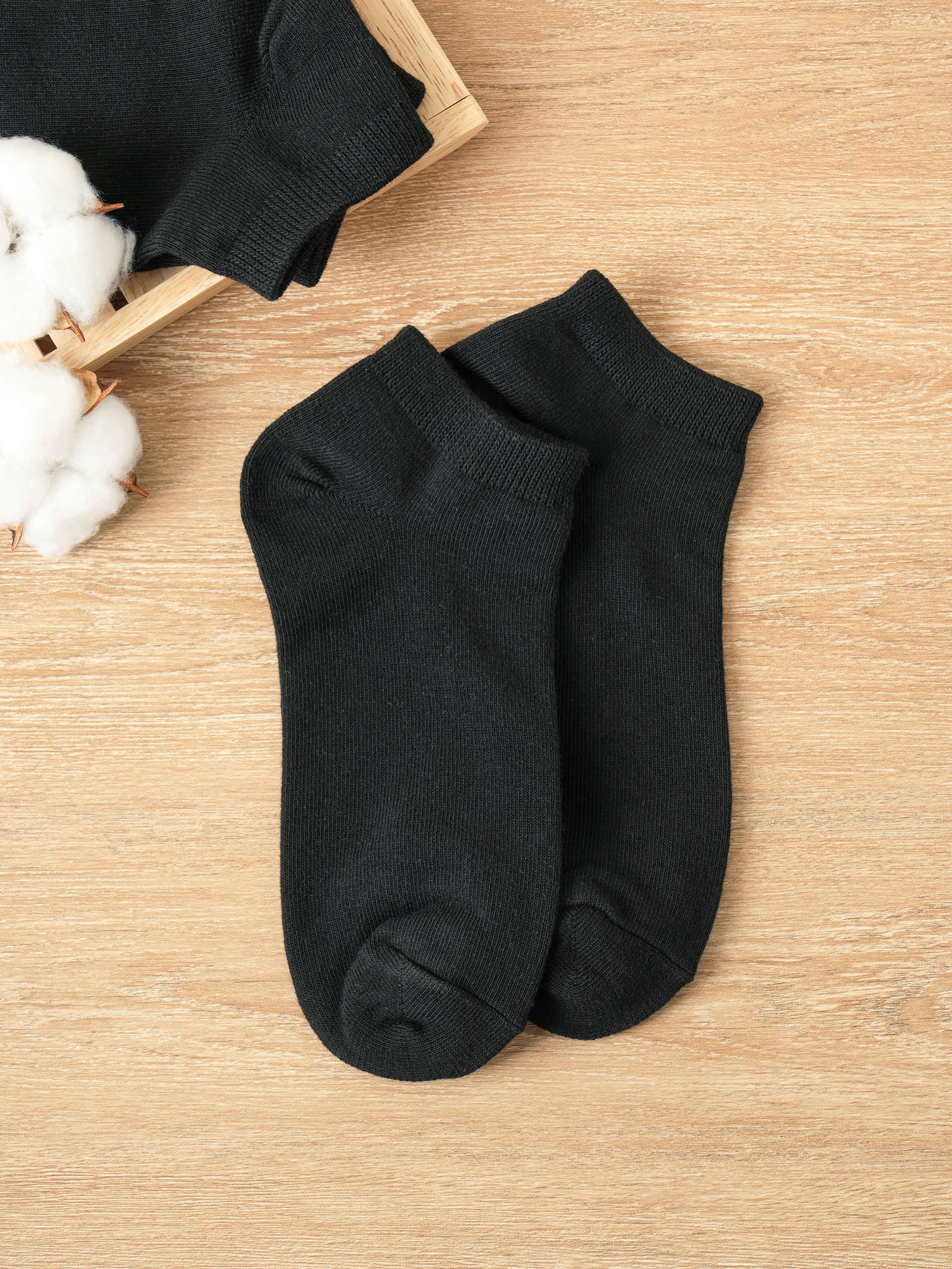 Kikiya Socks Women's Basic Single Socks Black