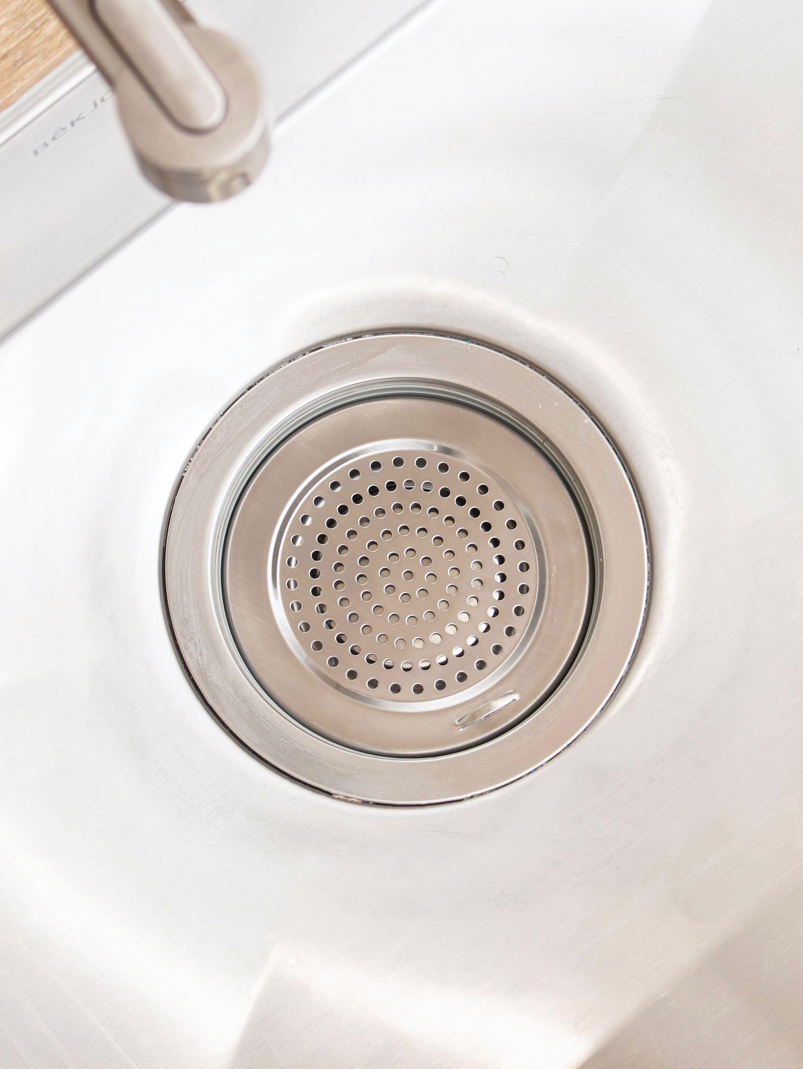 Japanese sink drain mesh flat type
