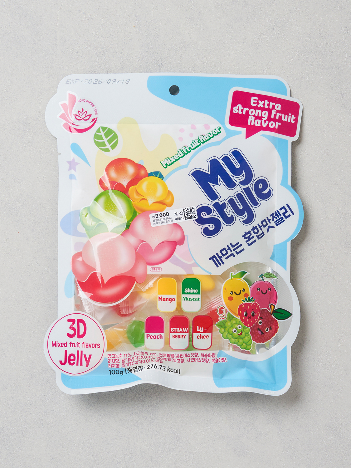 Forgetting Jelly 100 g Mixed Flavor