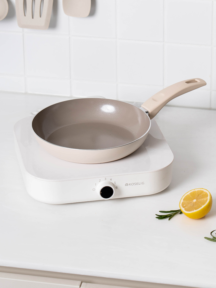 Induction ceramic coating frying pan 22 cm