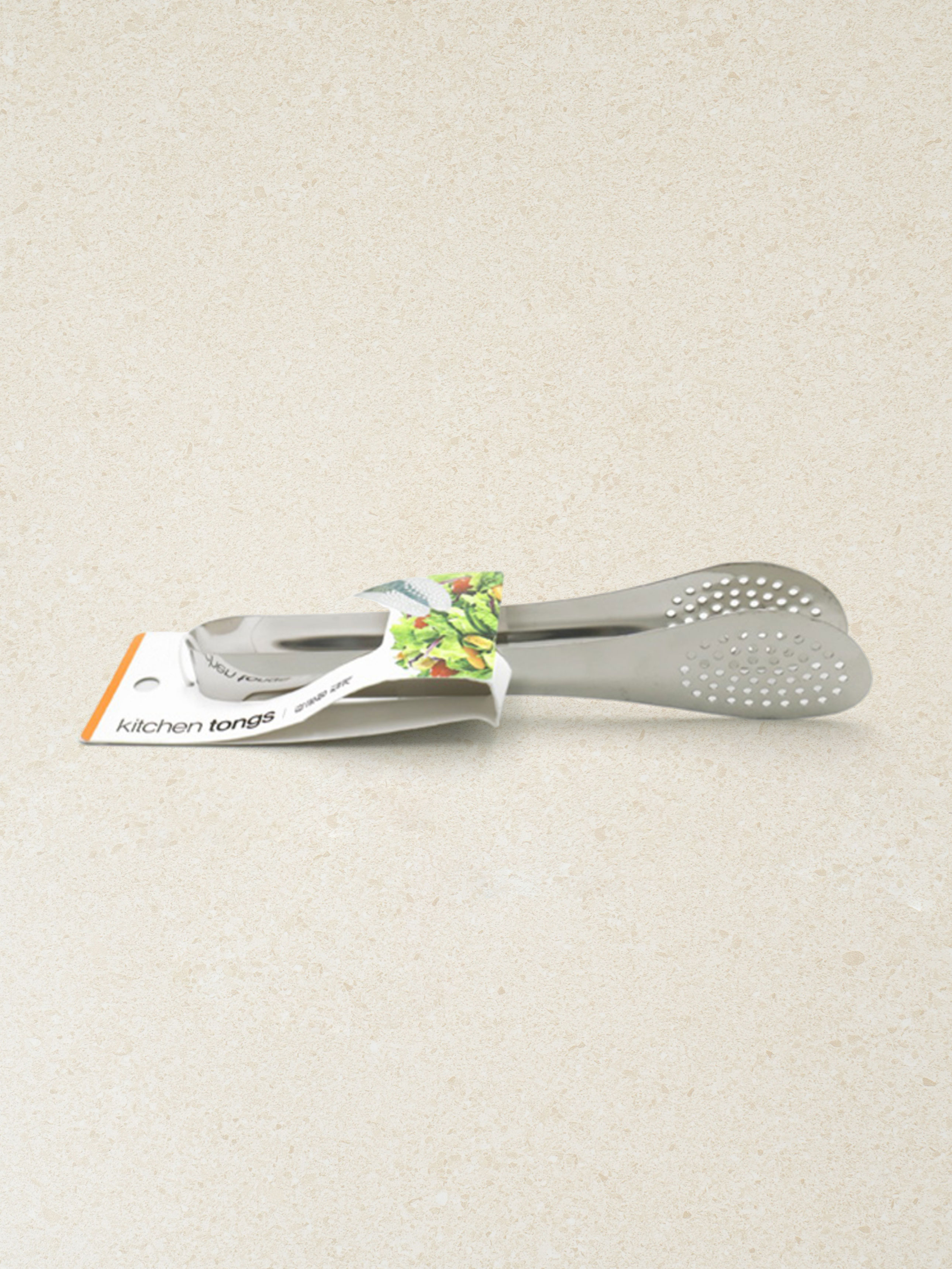 stainless steel salad tongs