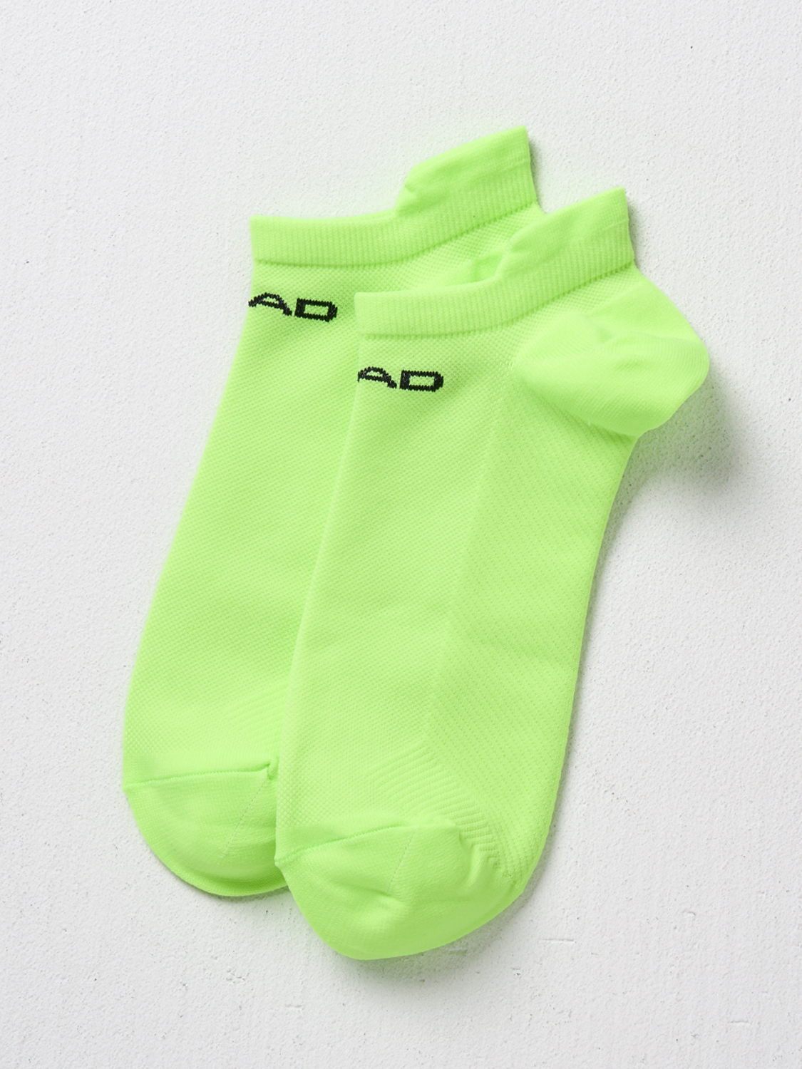 [Men] HEAD sneakers socks neon green