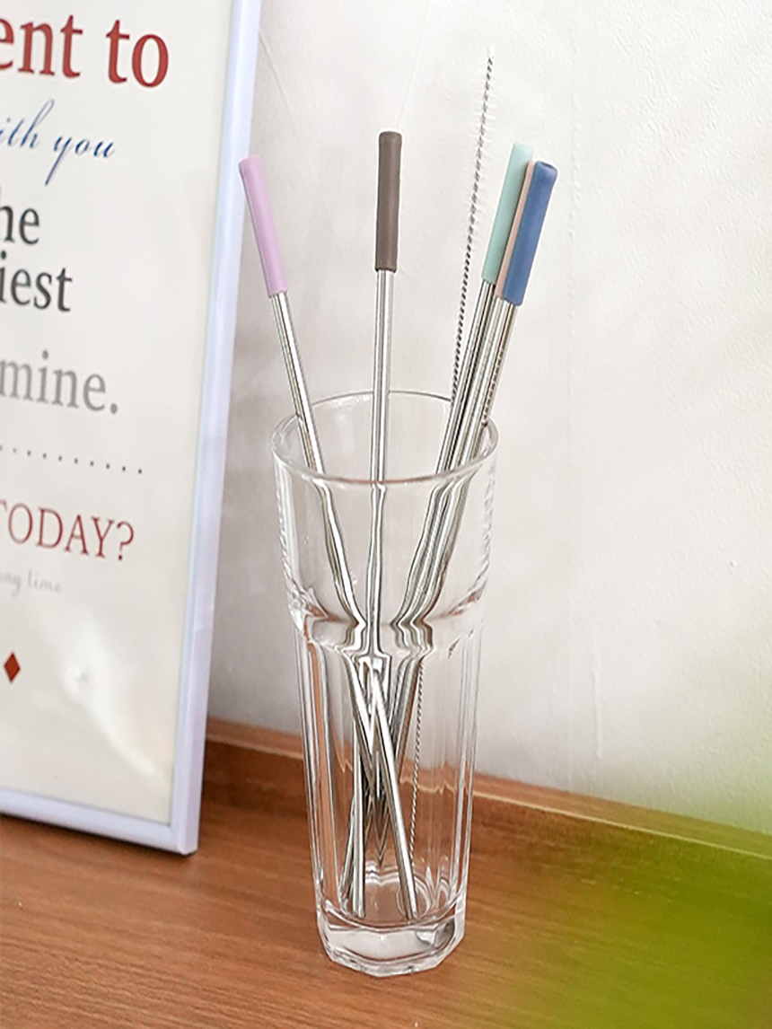 All Stain basic straws & cleaning brushes (5 pieces)