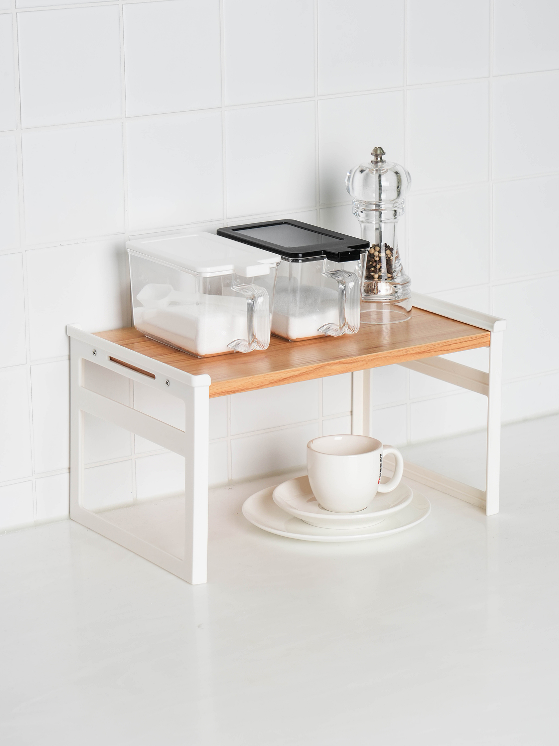 Prefabricated wood shelf medium 31
