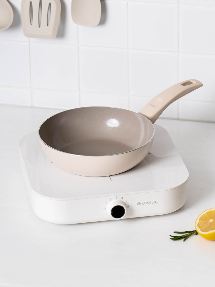 Induction ceramic coating frying pan 18 cm