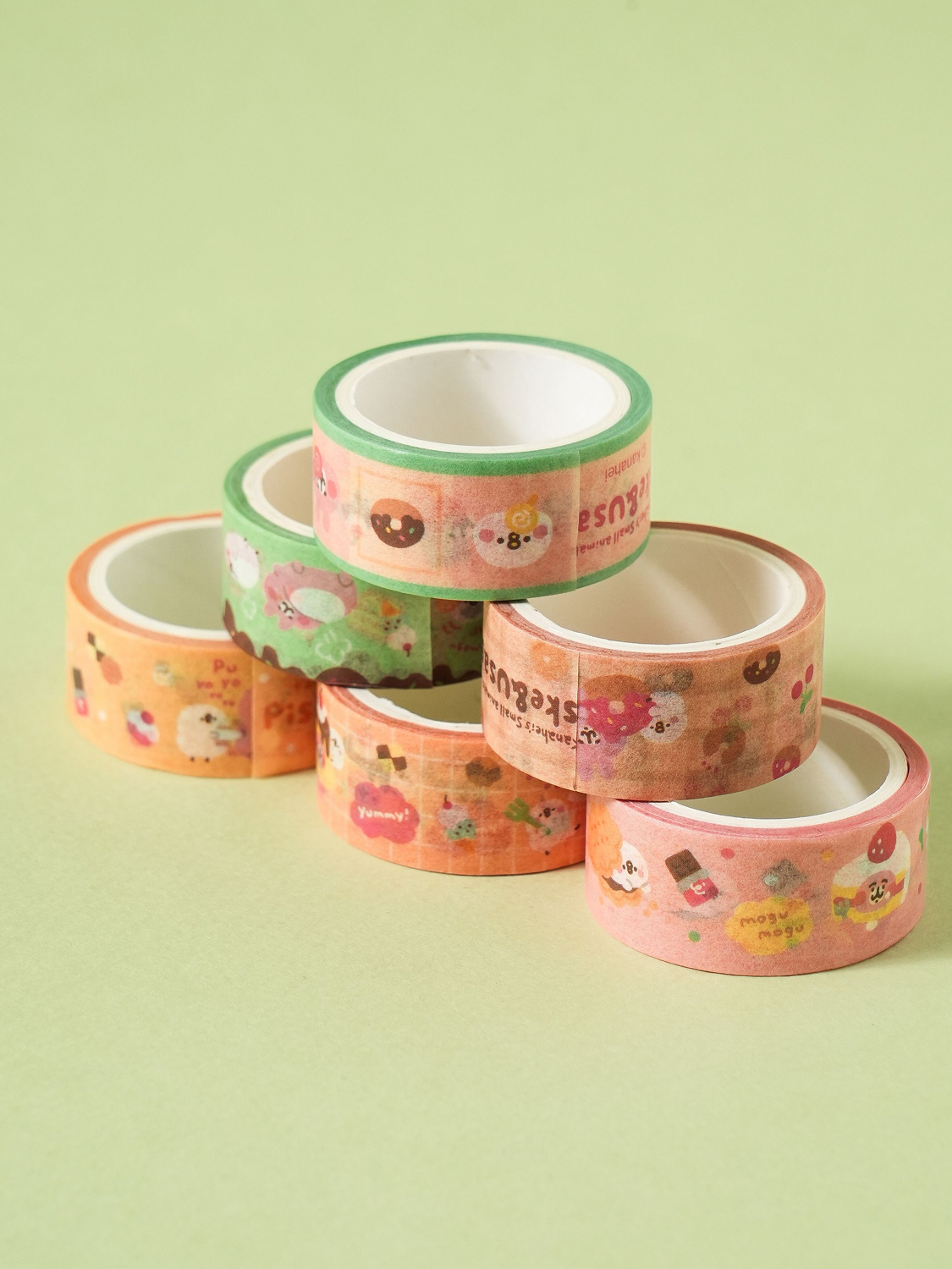 Kanahey's Small Animal Random Masking Tape 1.5 cm