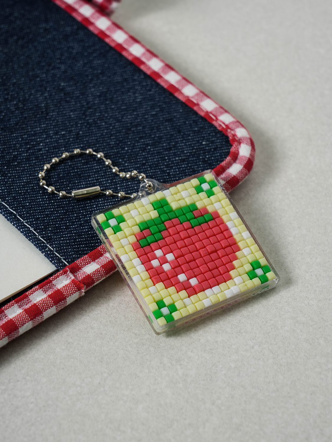 Pixel Art DIY Keyring