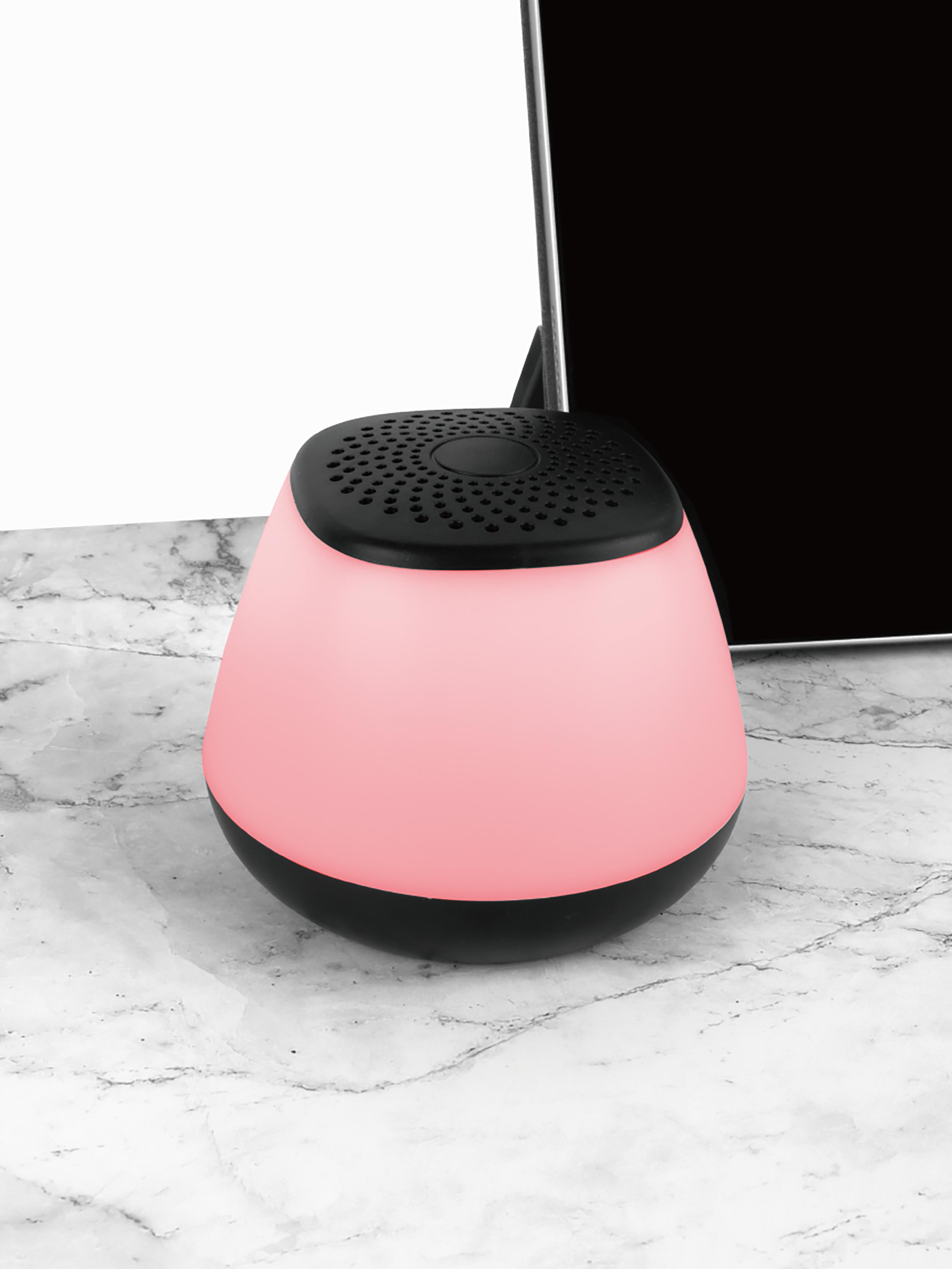 Bluetooth speaker 7-color LED jar type