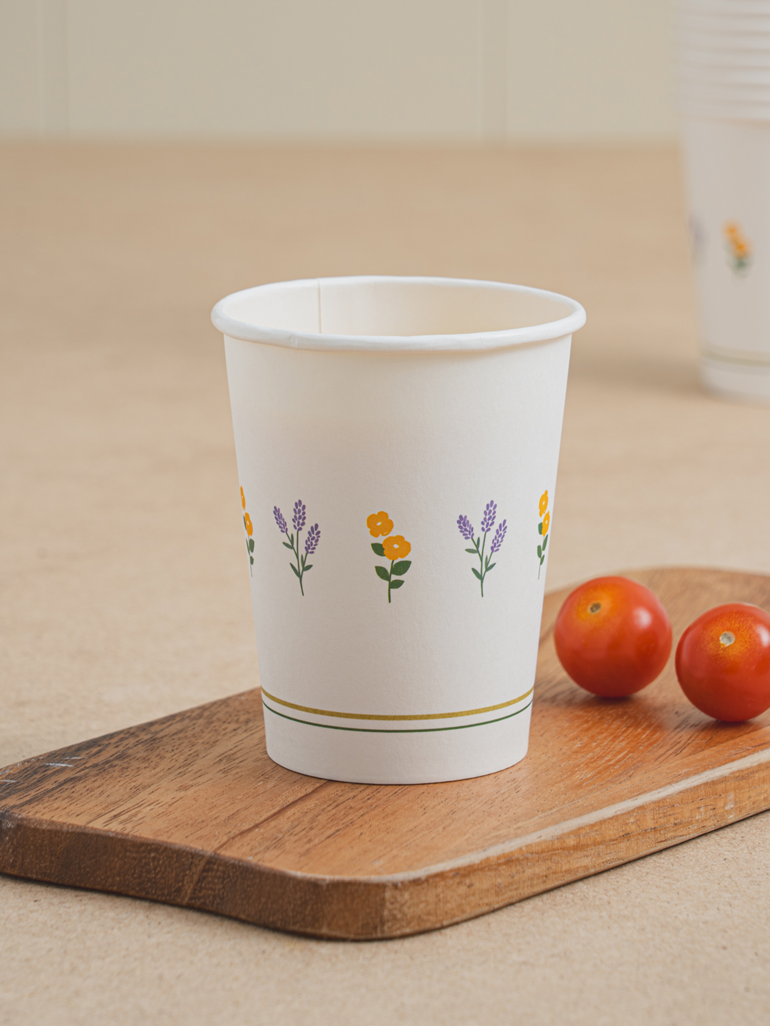 Design paper cups 270 ml, 25 pieces
