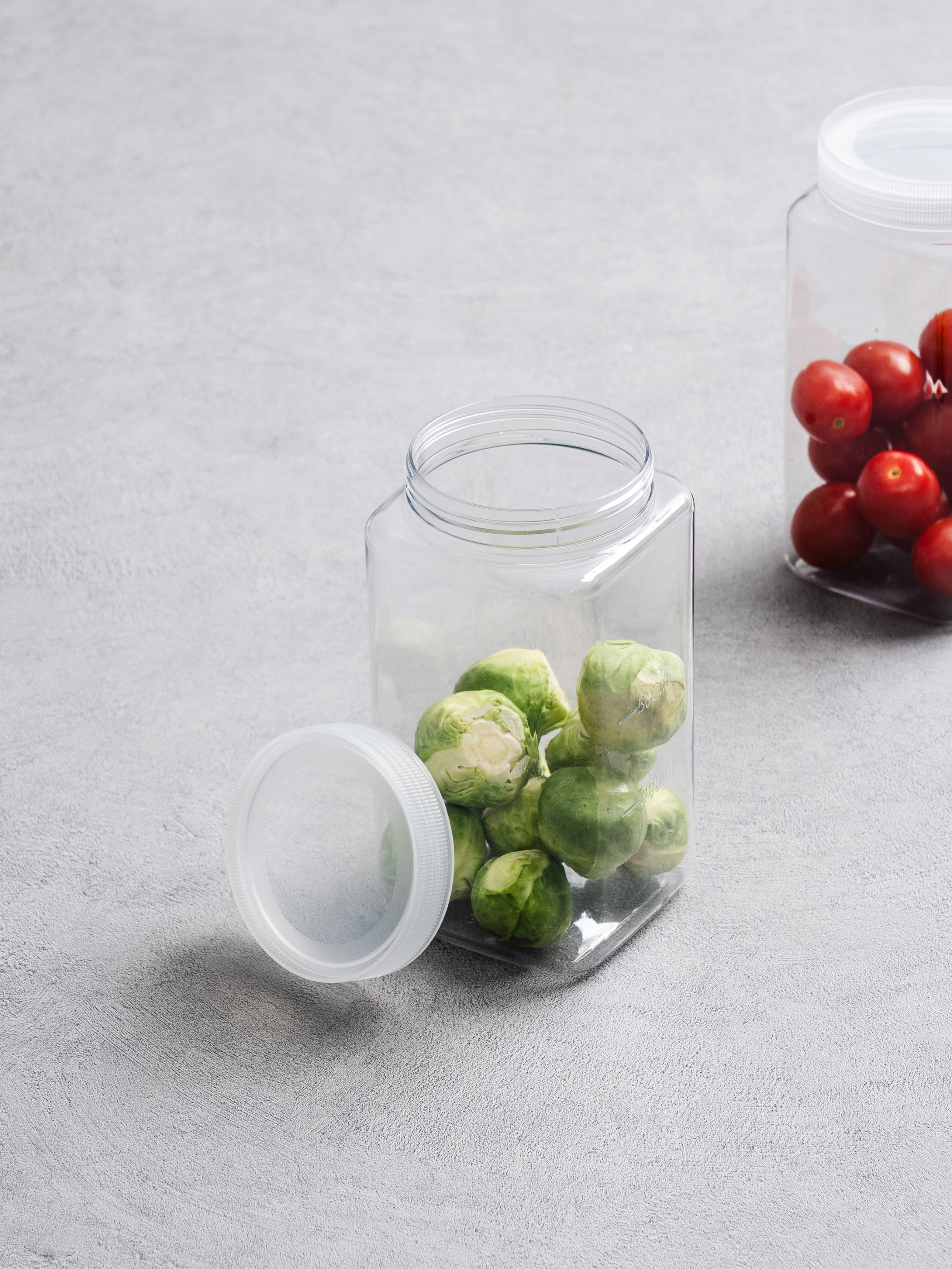 Square storage container 1100ml