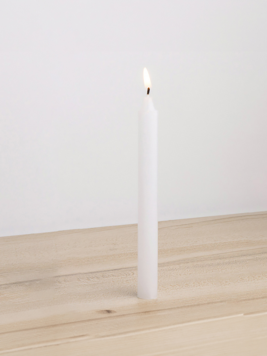 6 small household candles