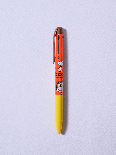 Peanuts Premium 3 Color Ballpoint Pen Black Blue Red 0.4 mm