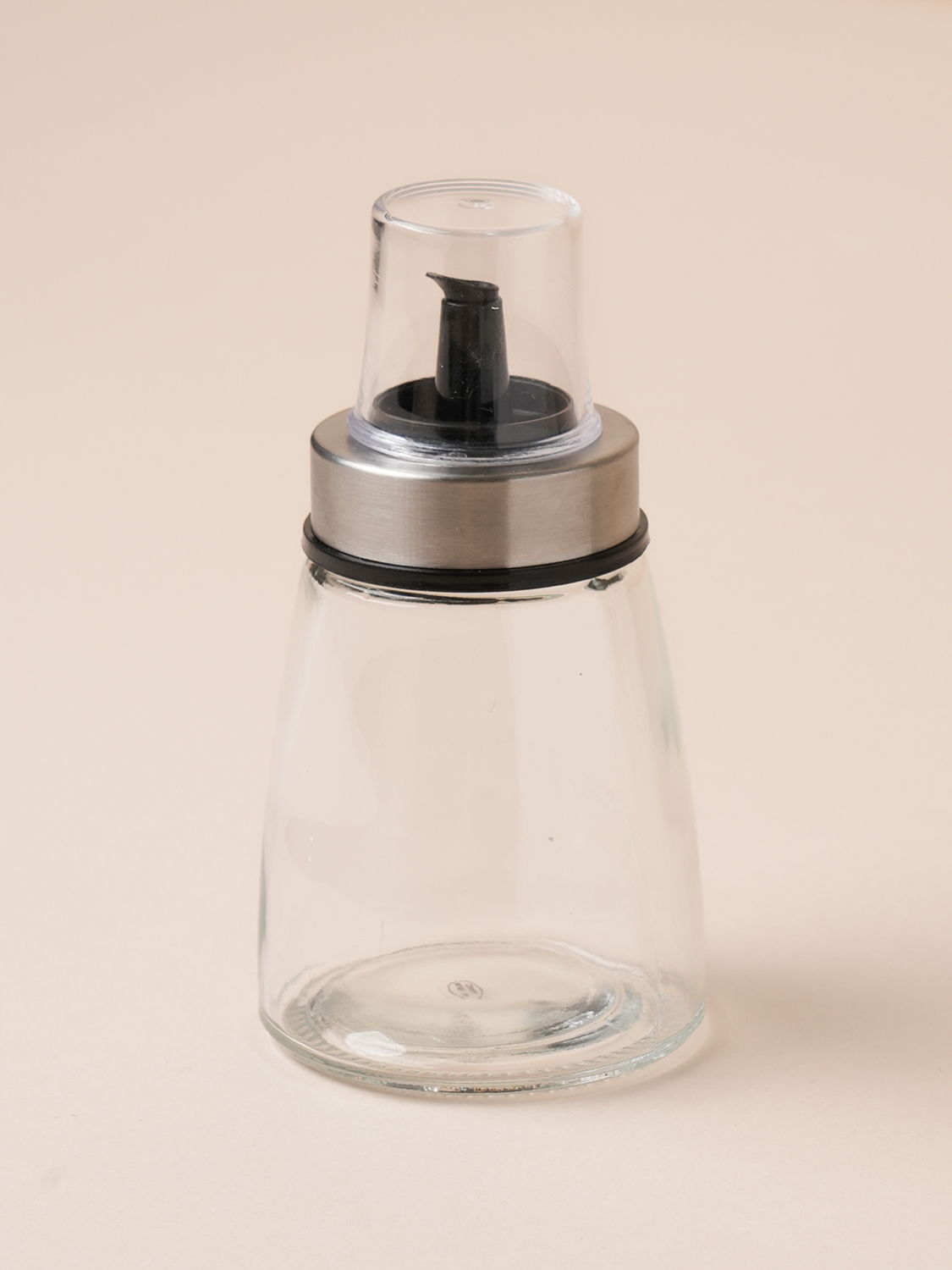 뚜껑이 있는 유리 소스병 170 ml