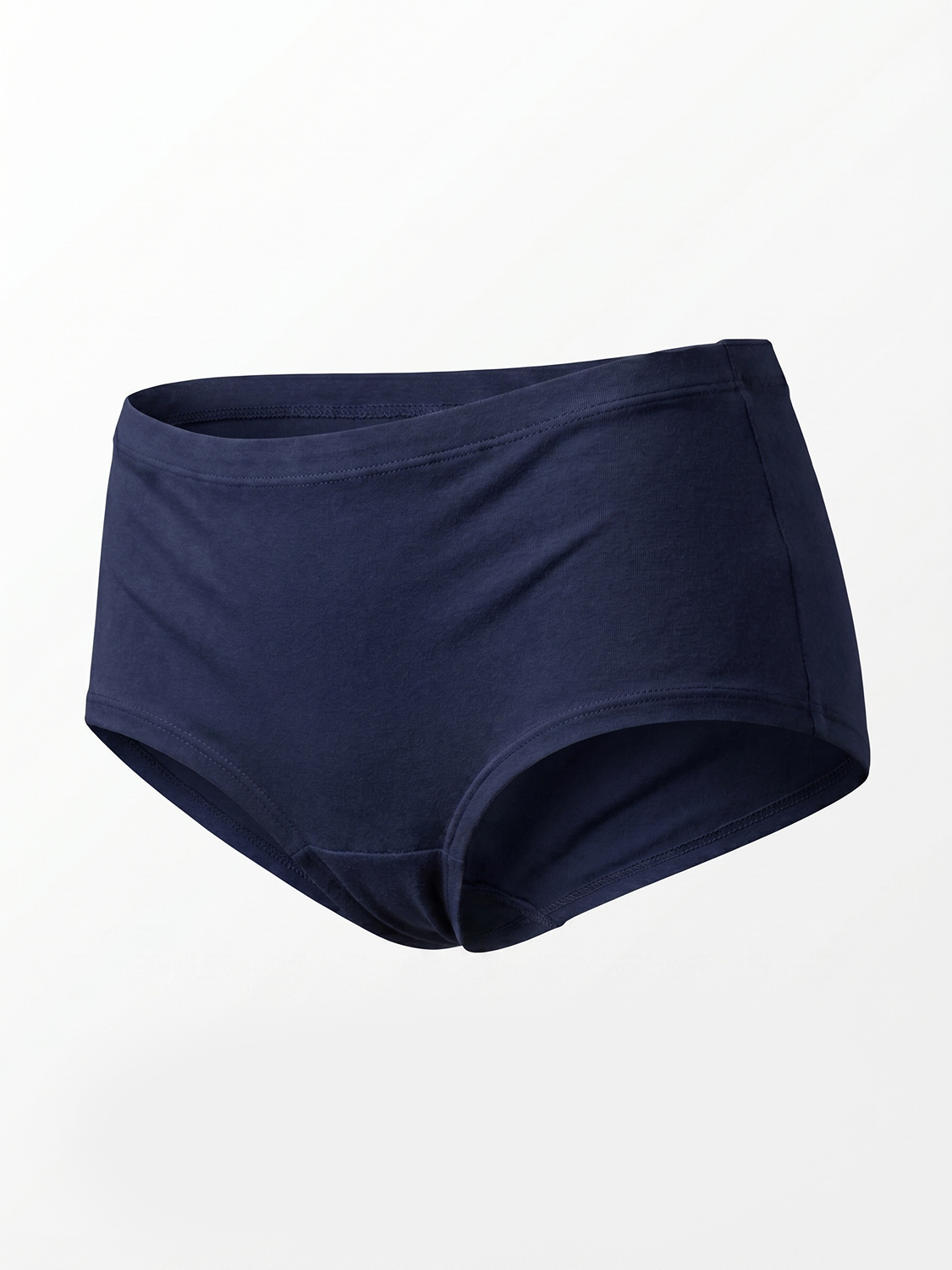[Women] Cotton Middle Waist Sanitary Panties 90/95/100 Navy