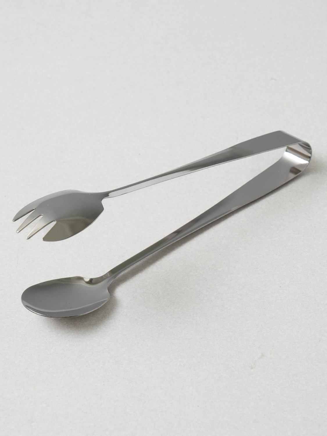 Japanese stainless steel salad tongs 19cm
