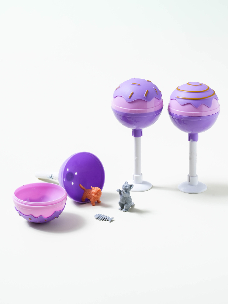 Candy-shaped figure toy