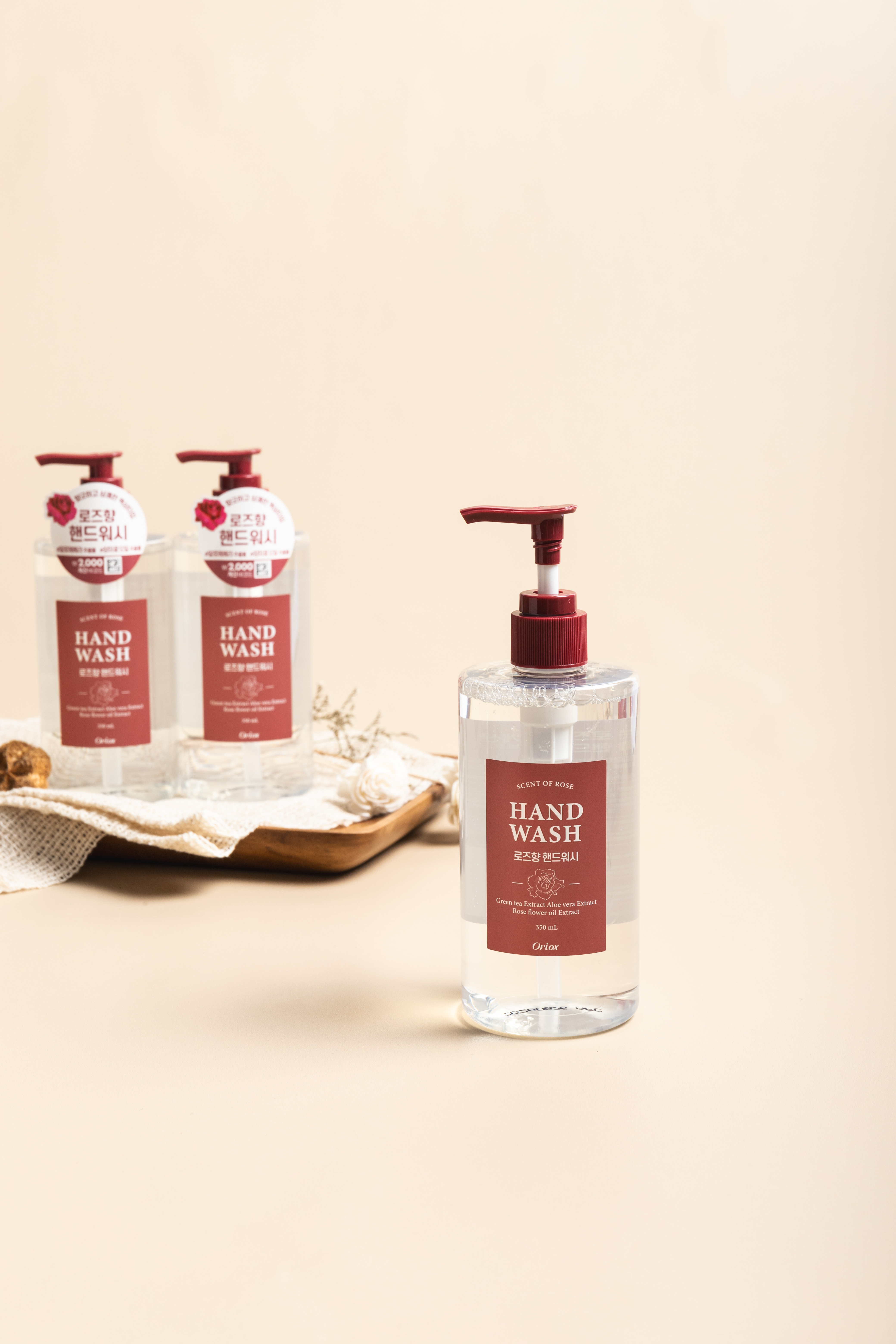 Orix Perfume Hand Wash 350 ml Rose Fragrance