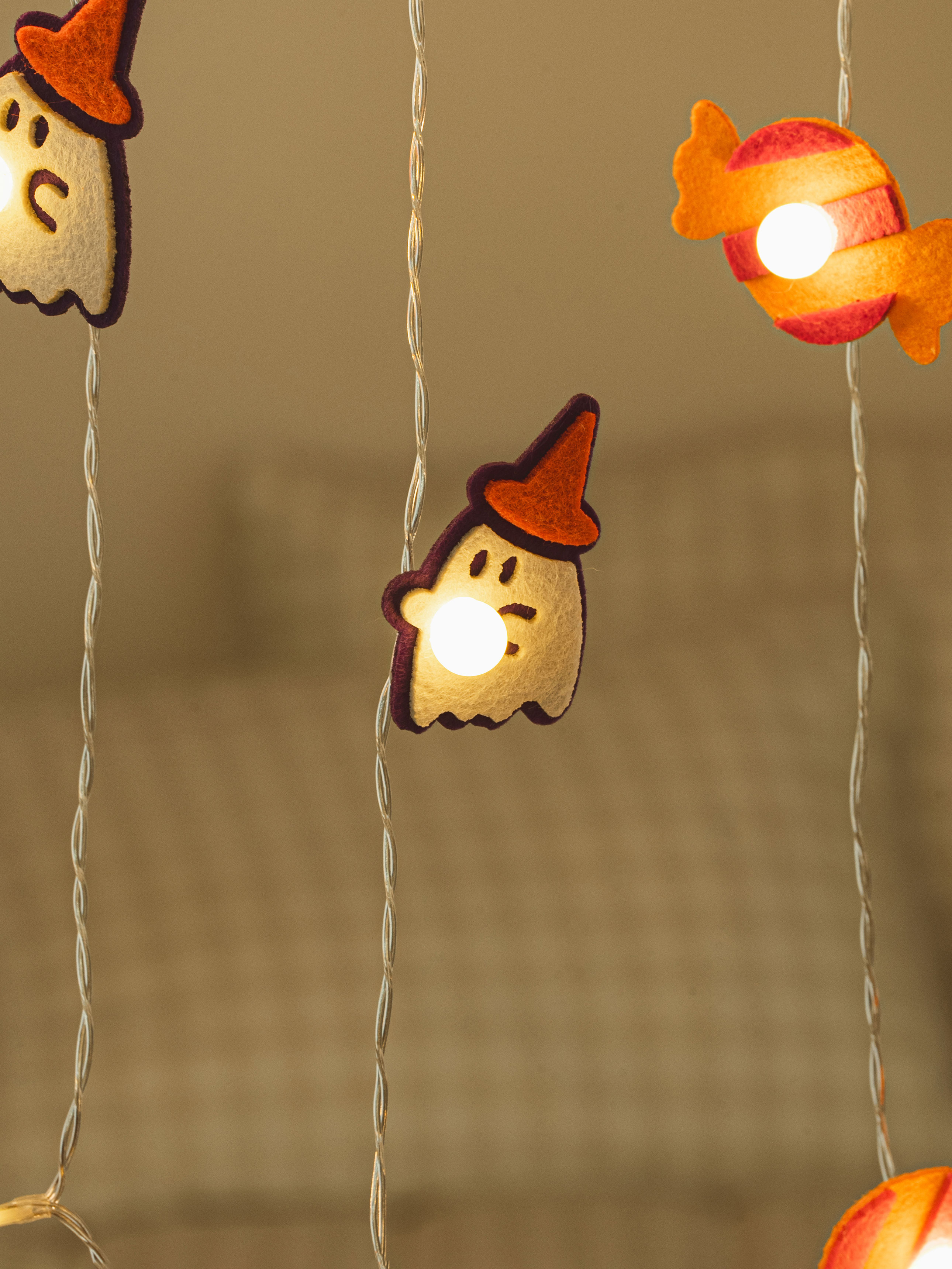 Candy Parade LED Felt Garland