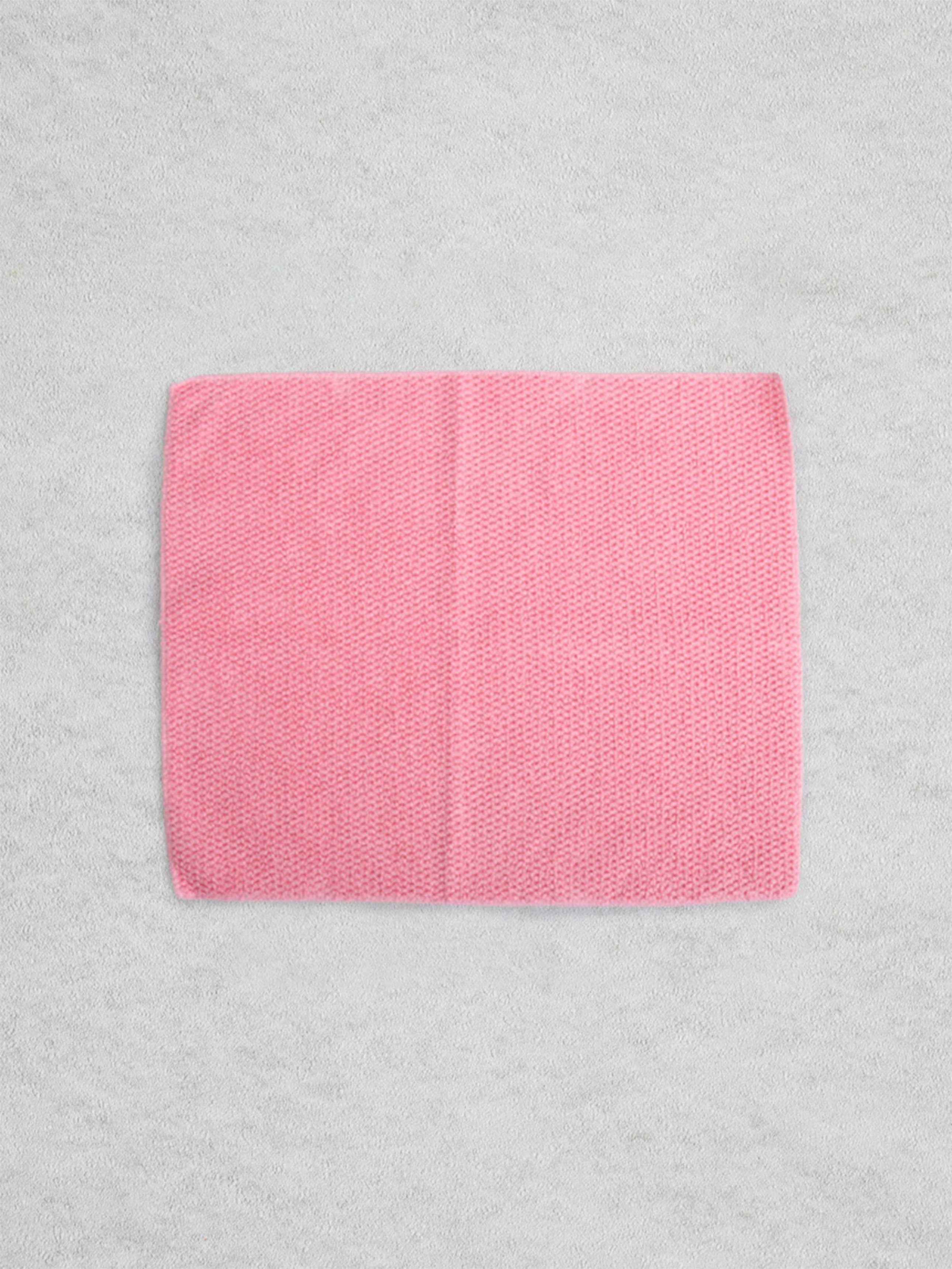 Embossed Microfiber Dishcloth Pink