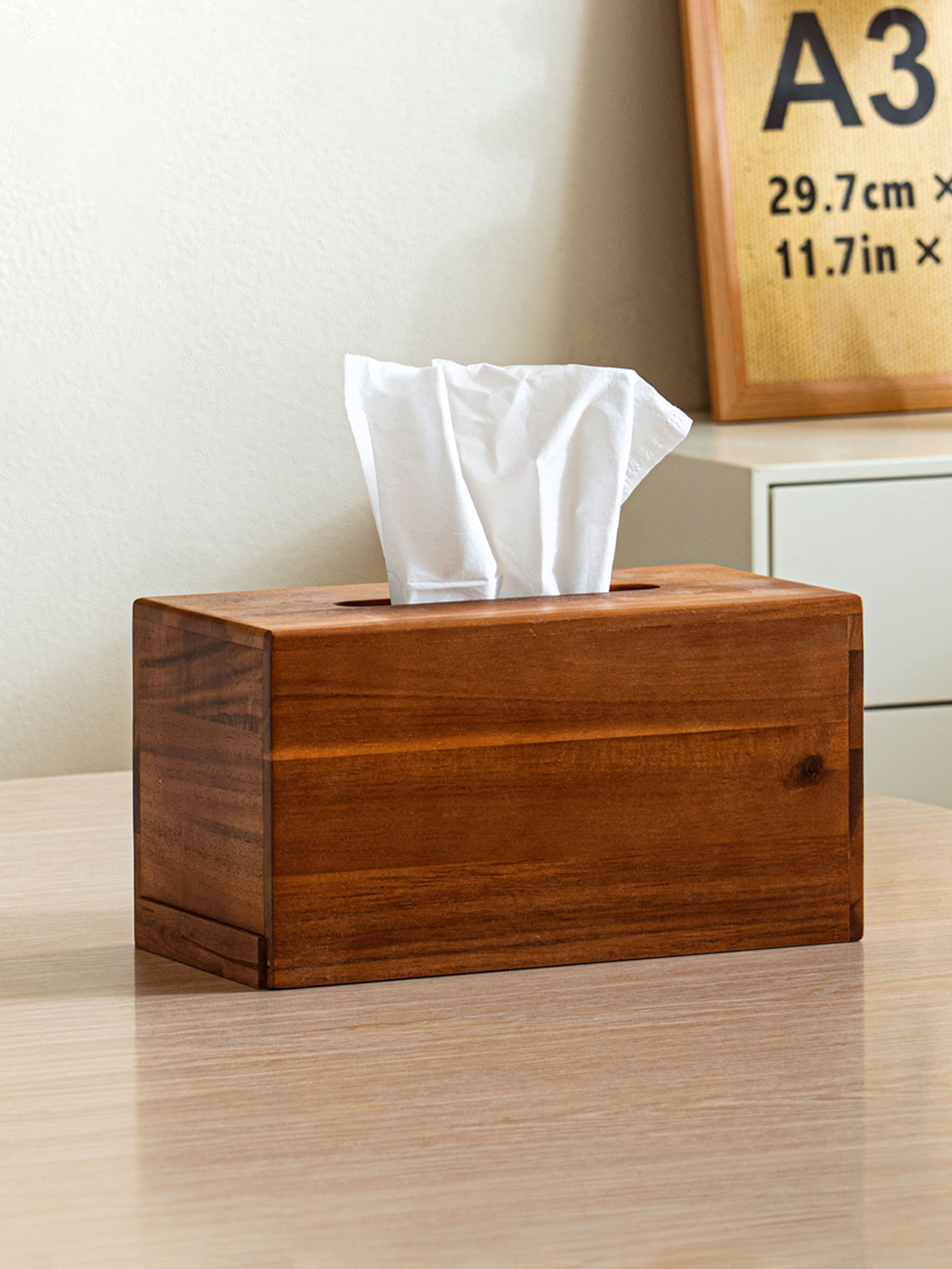 Acacia Gap Tissue Storage Case