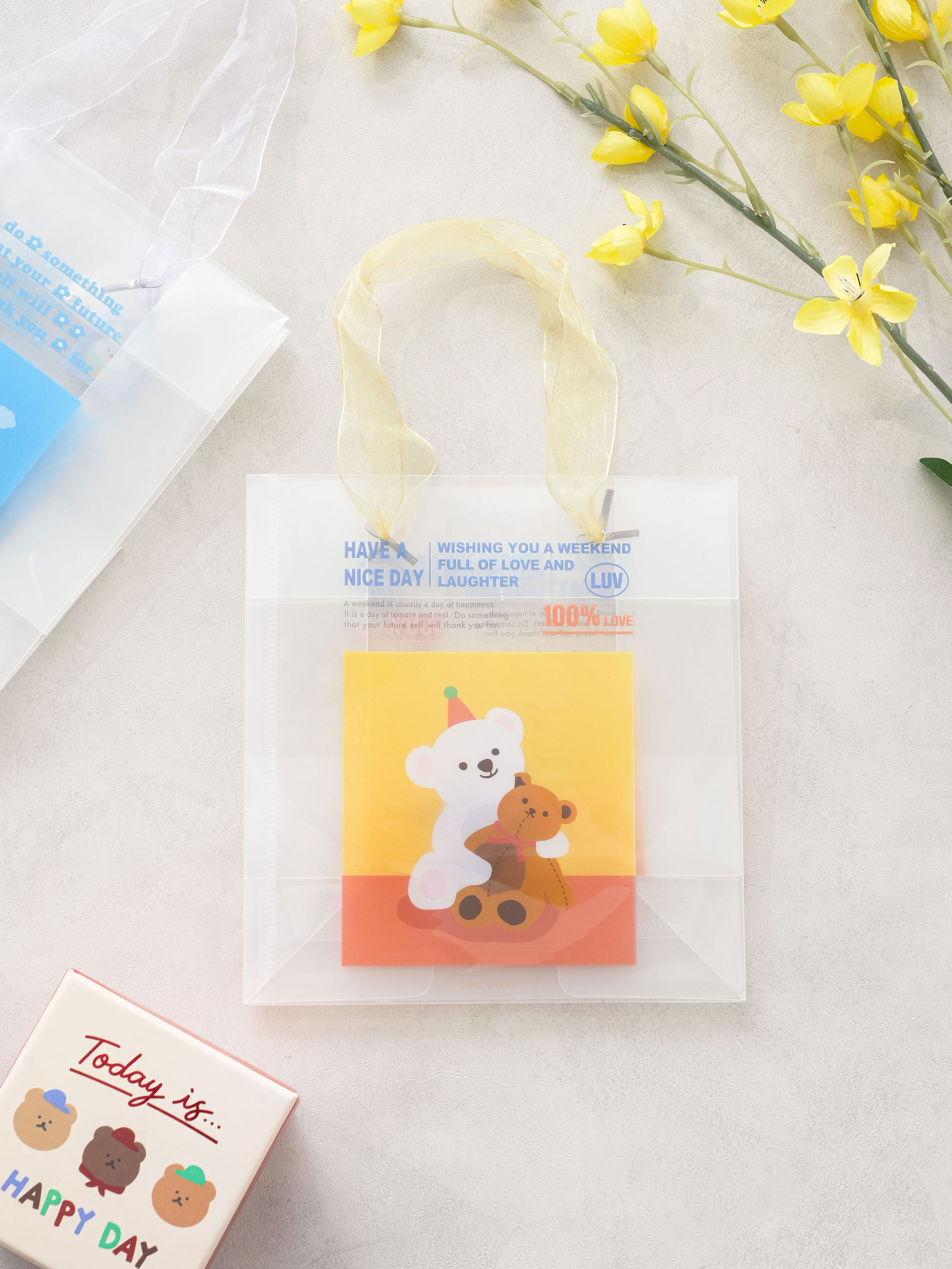 Mini PP Shopping Bag Yellow