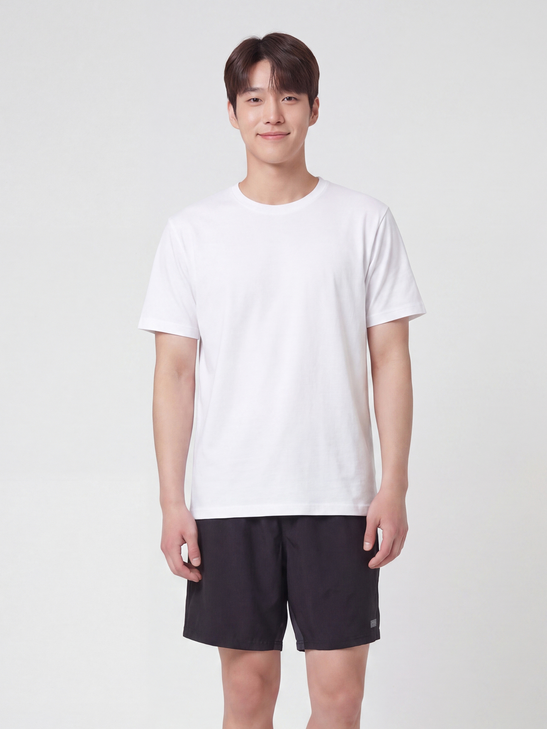 [Men] Line Pattern Sports Pants M/L/XL/ Black