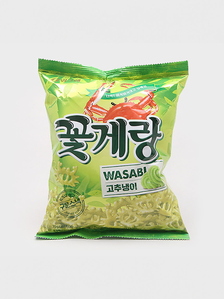 Binggrae crab and wasabi 70g