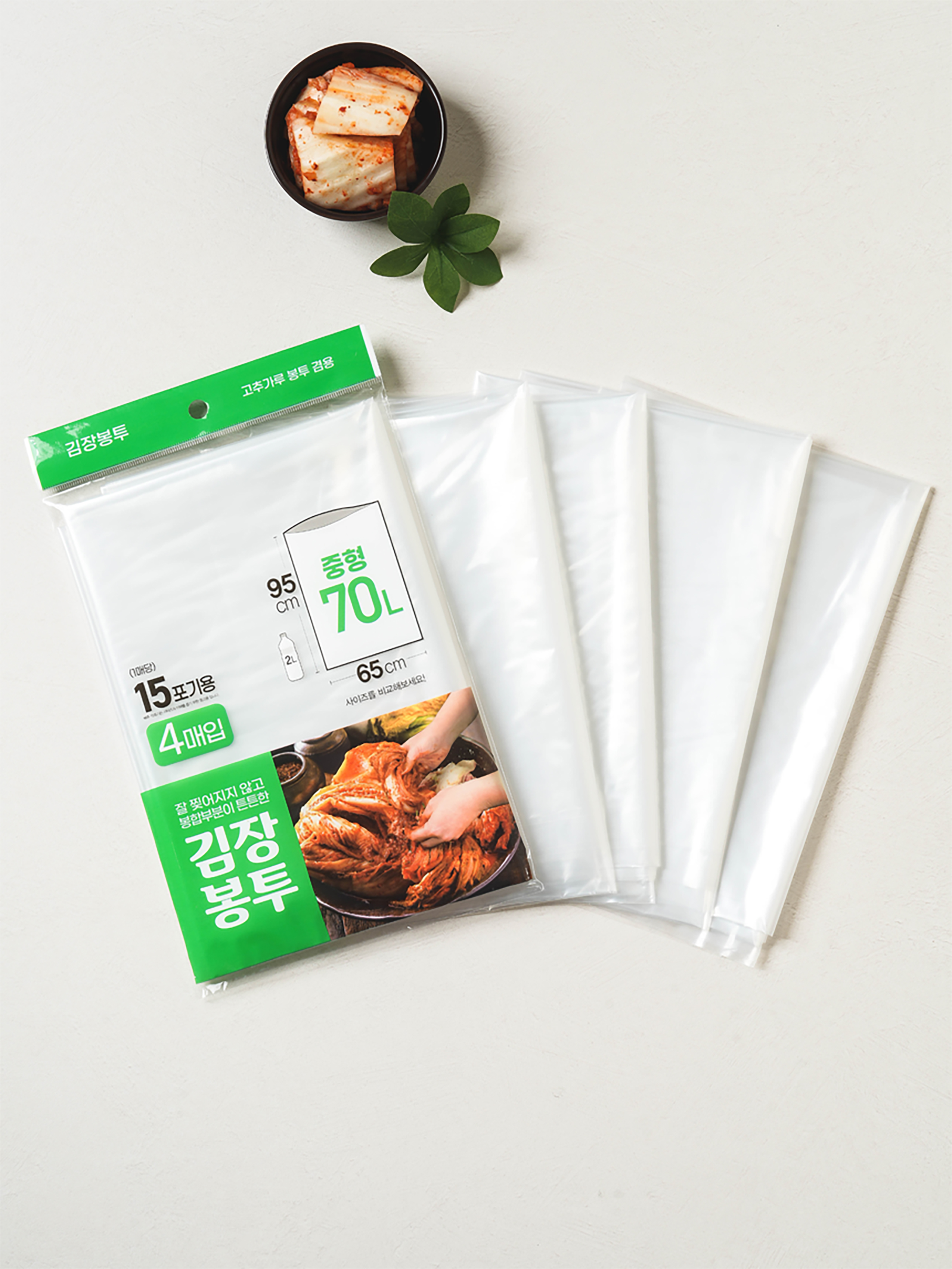 Kimchi envelopes, medium size 65X95cm, 4 sheets