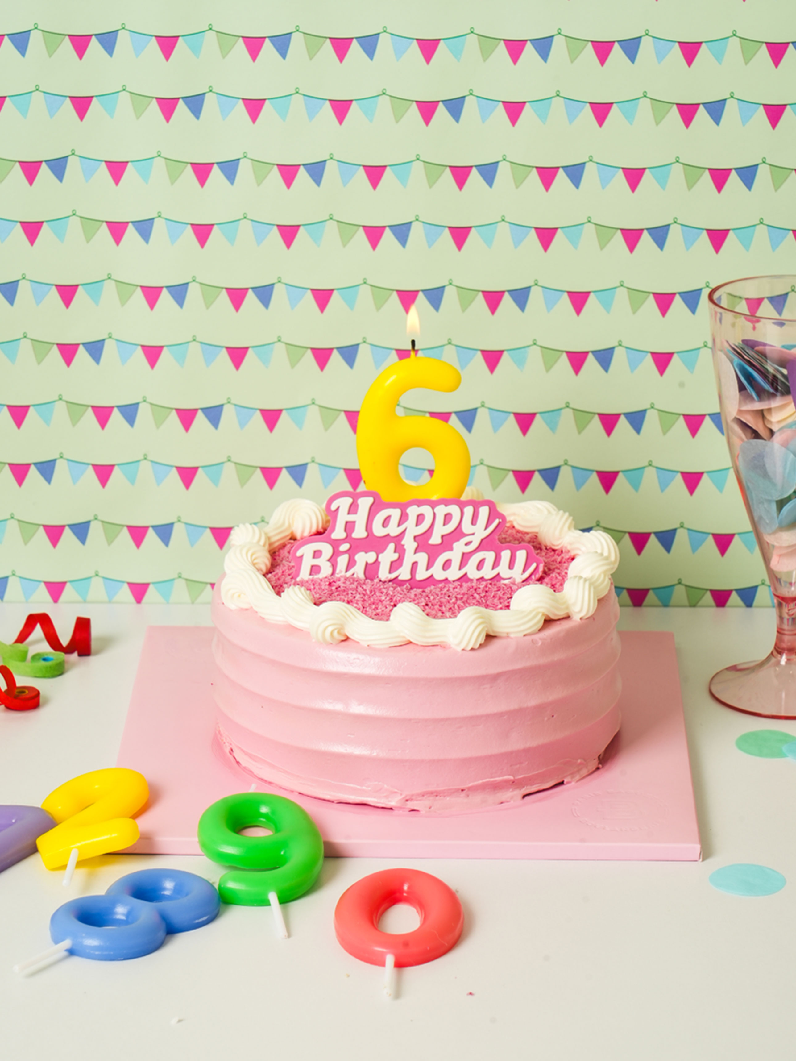 number candle 6