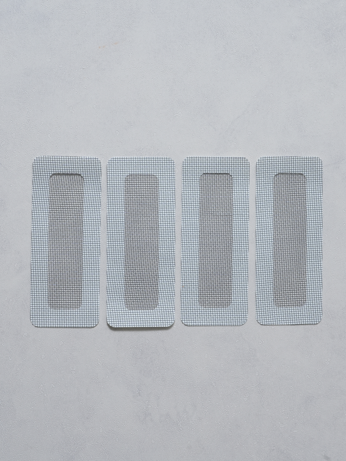방충망 보수 테이프 5 X 12.5 cm 4매입