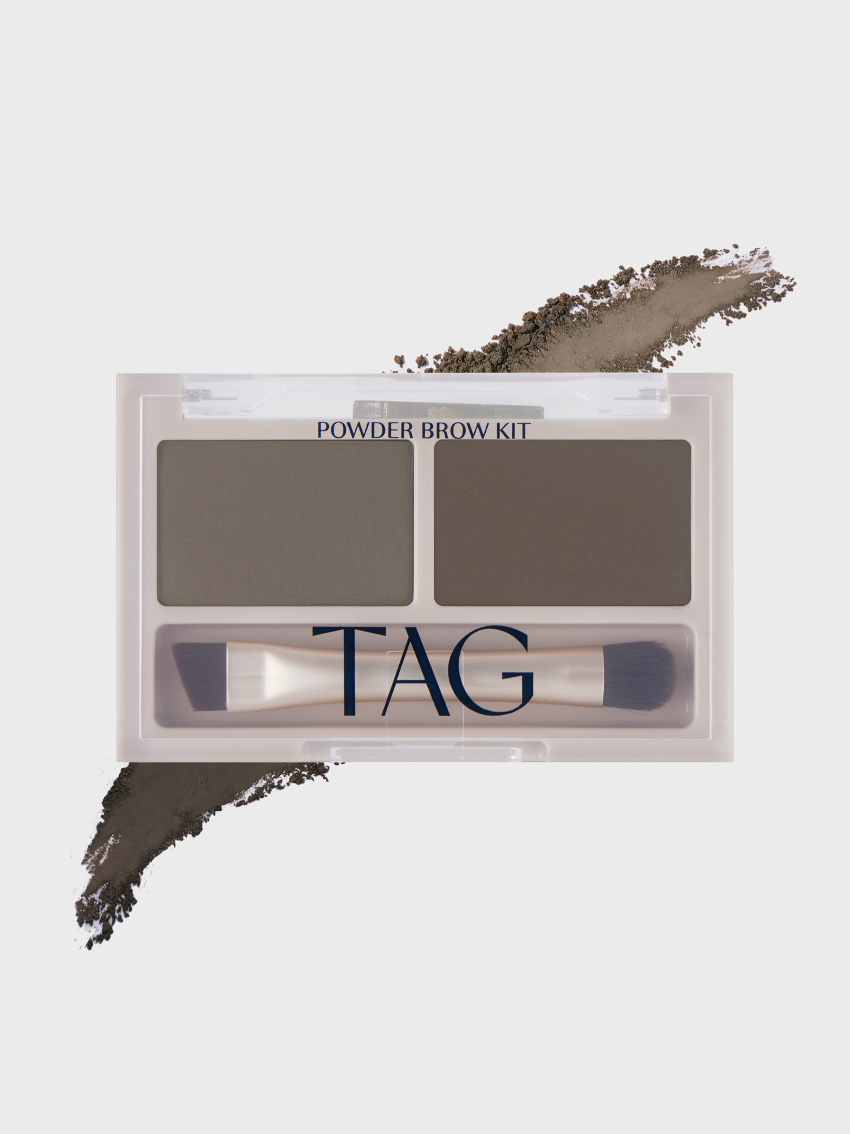 Tag Powder Brow Kit (No. 1_Ash Brown)