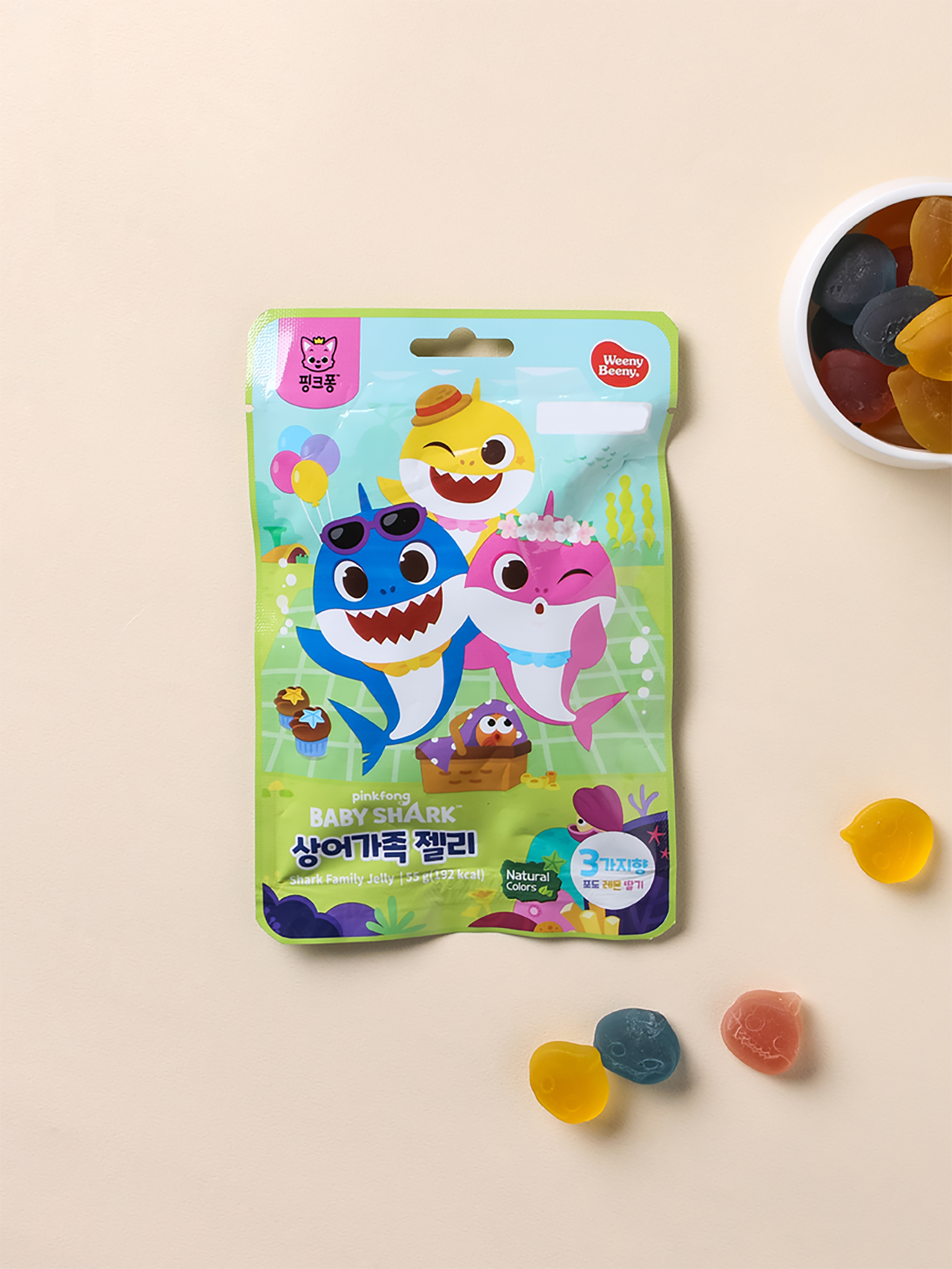 Shark Family Jelly 55g