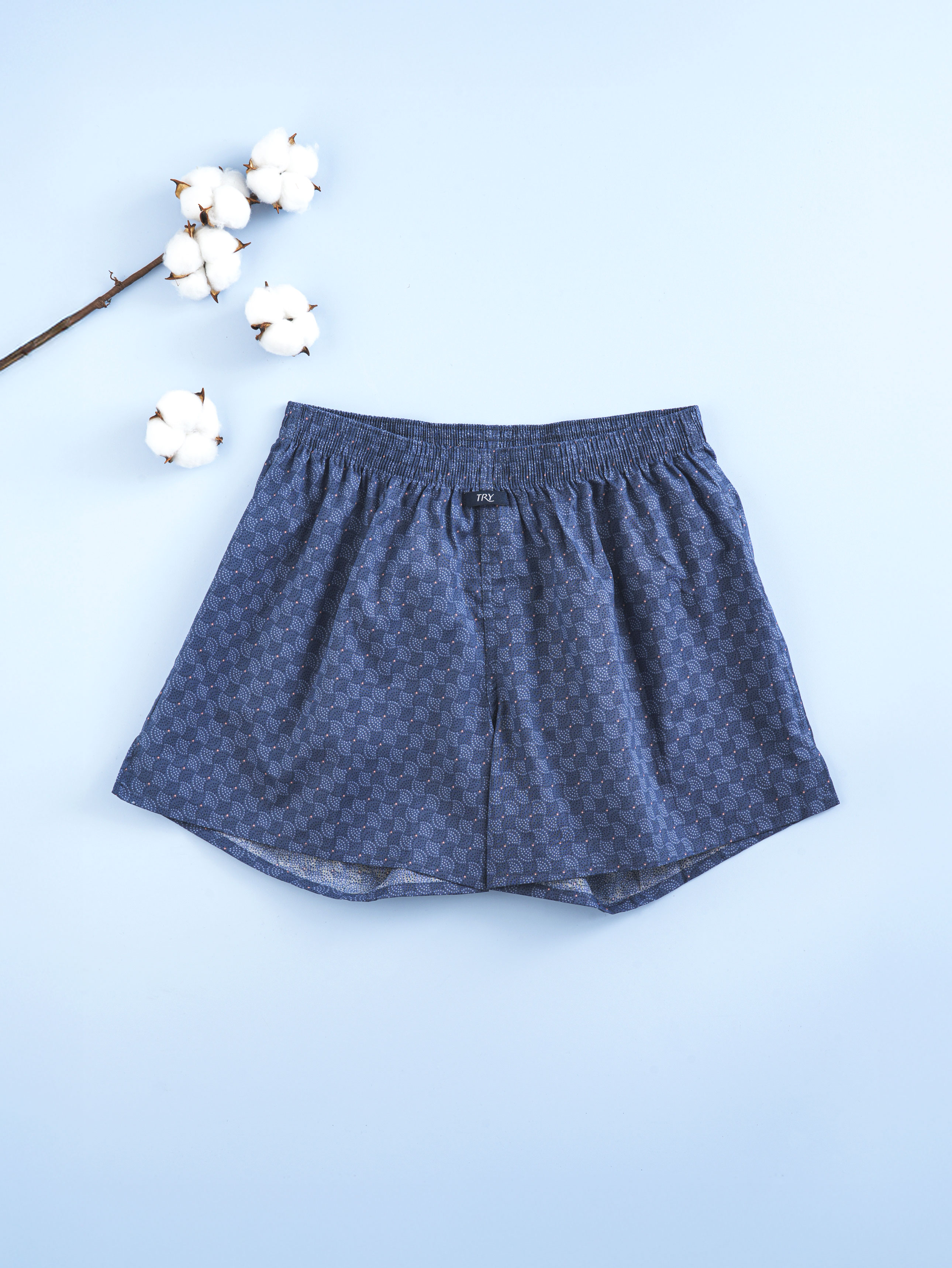 Tri Men's Square Trunks M Navy