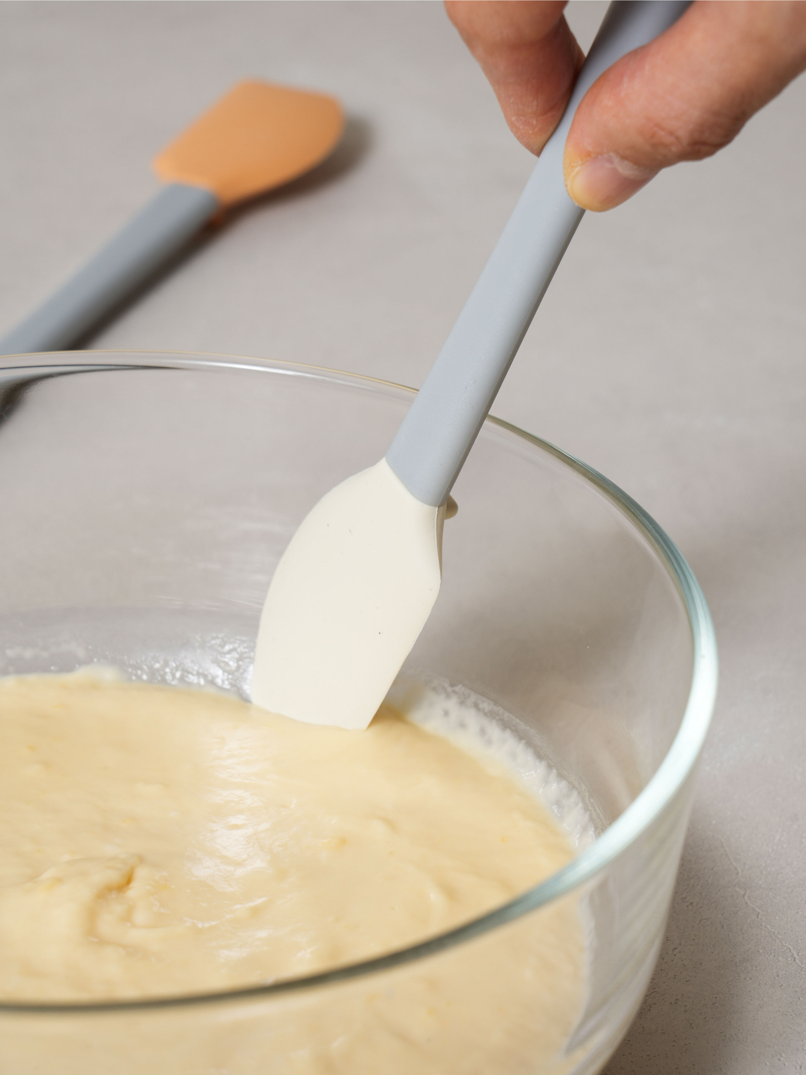 2 silicone mini economical spatulas
