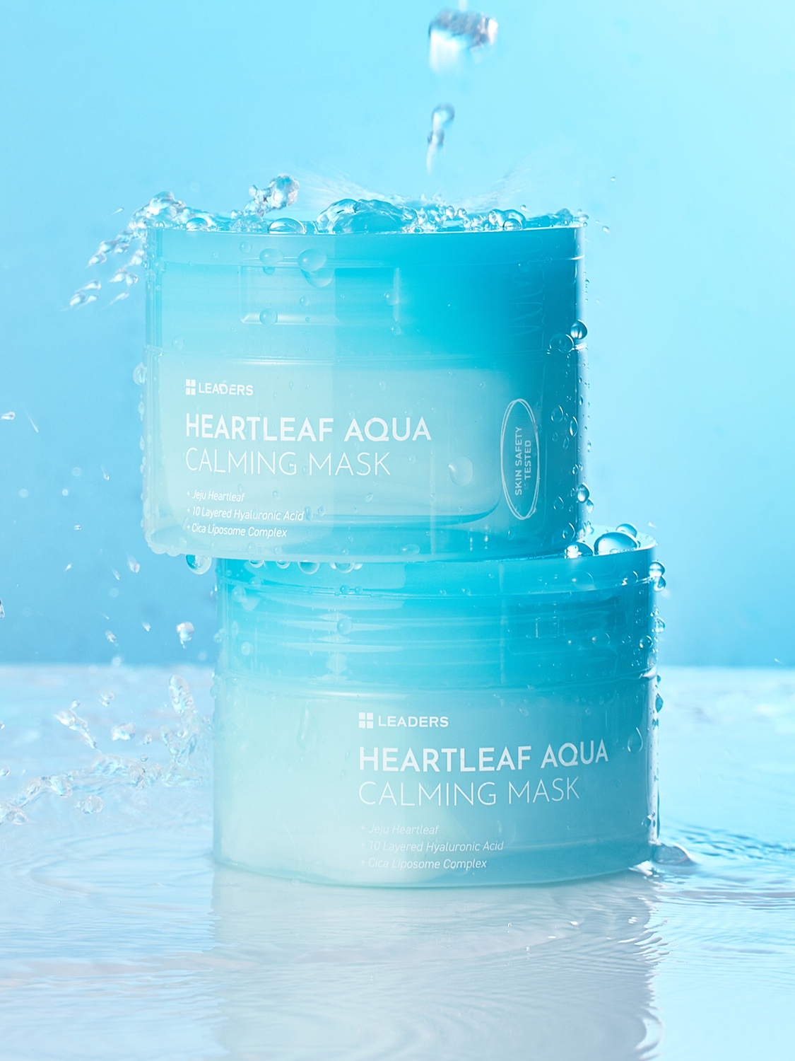 Leaders Houttuynia cordata moisture soothing mask 14 sheets