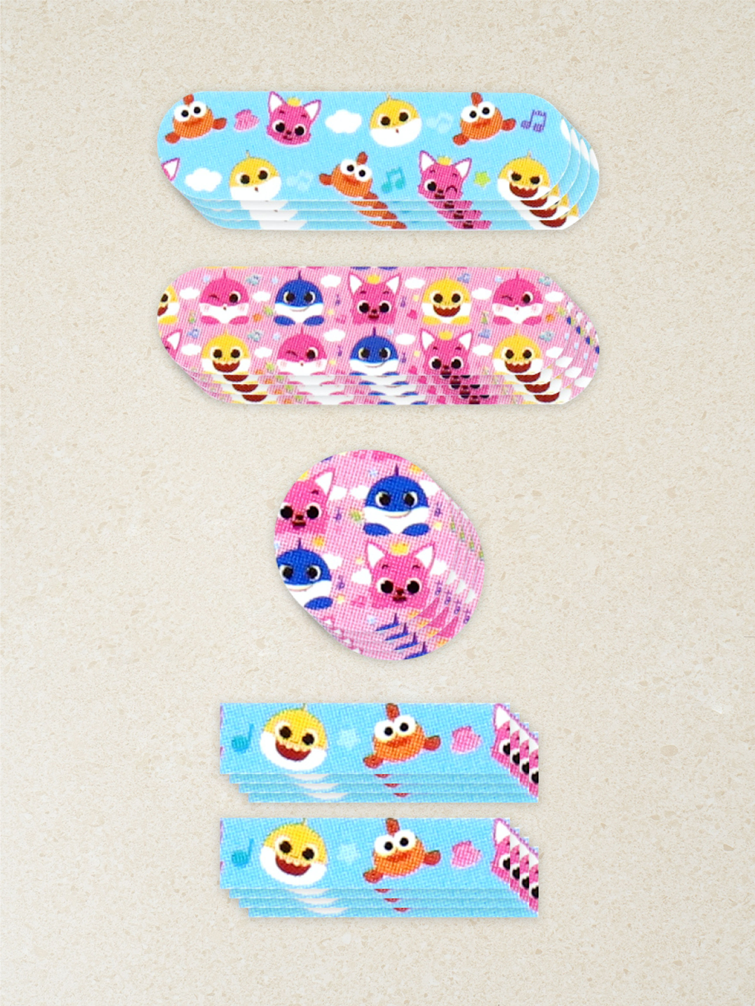 Pinkfong Kids Band Mixed Type 20pcs