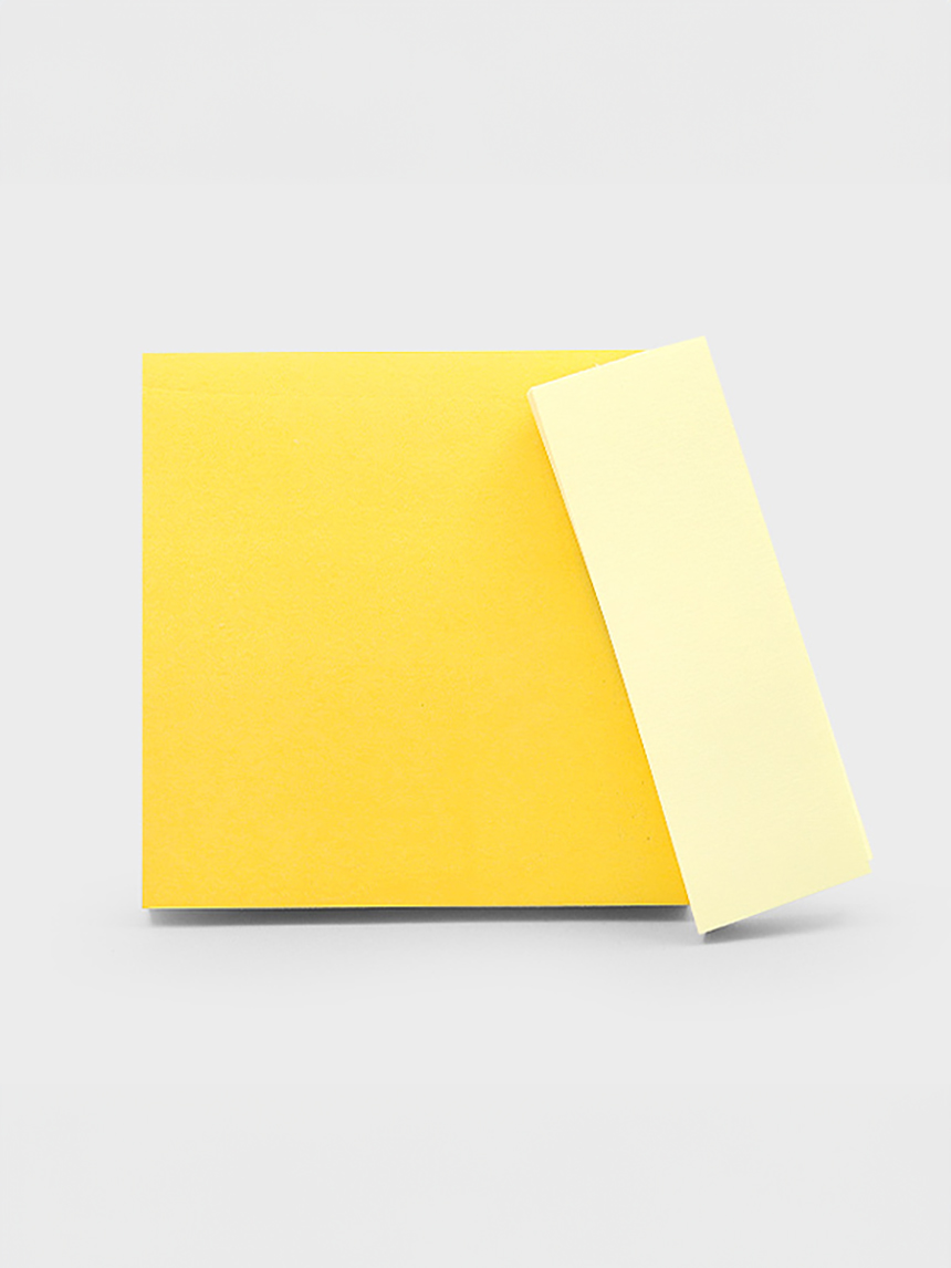 POST-IT Note Fluorescent Yellow Mix