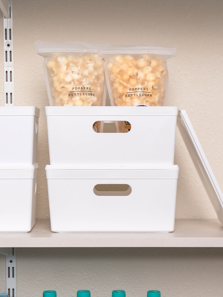 Rectangular pantry storage box small 26X18X13.3cm