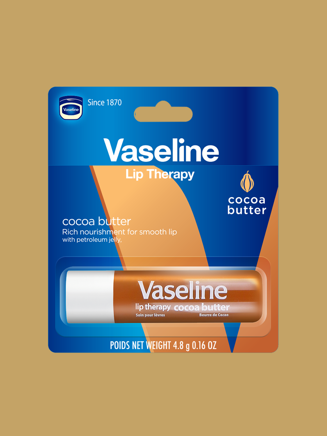 Vaseline Lip Care Stick Cocoa 4.8 g