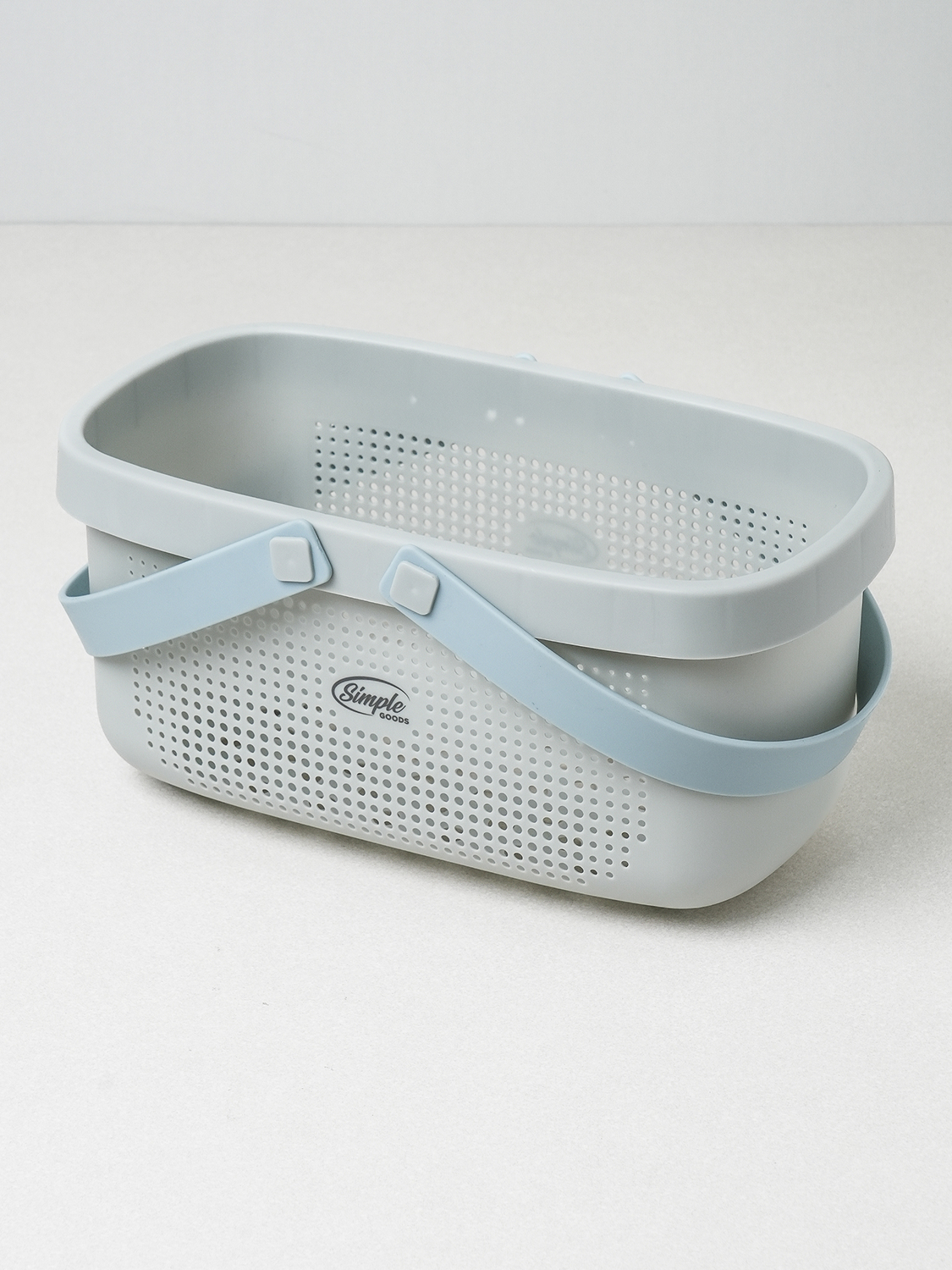 long handle bathroom basket large