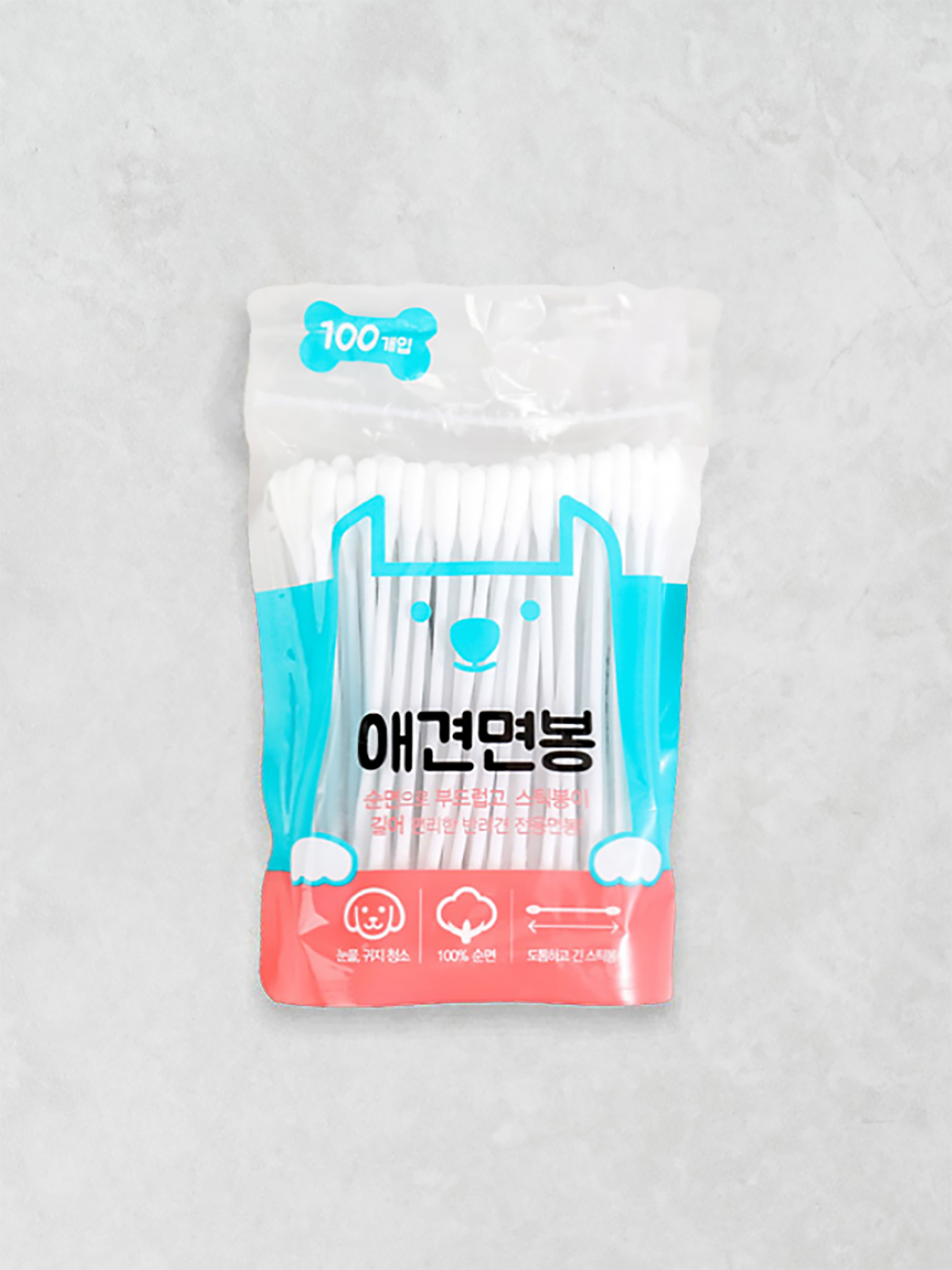 [Pet] 100 dog cotton swabs