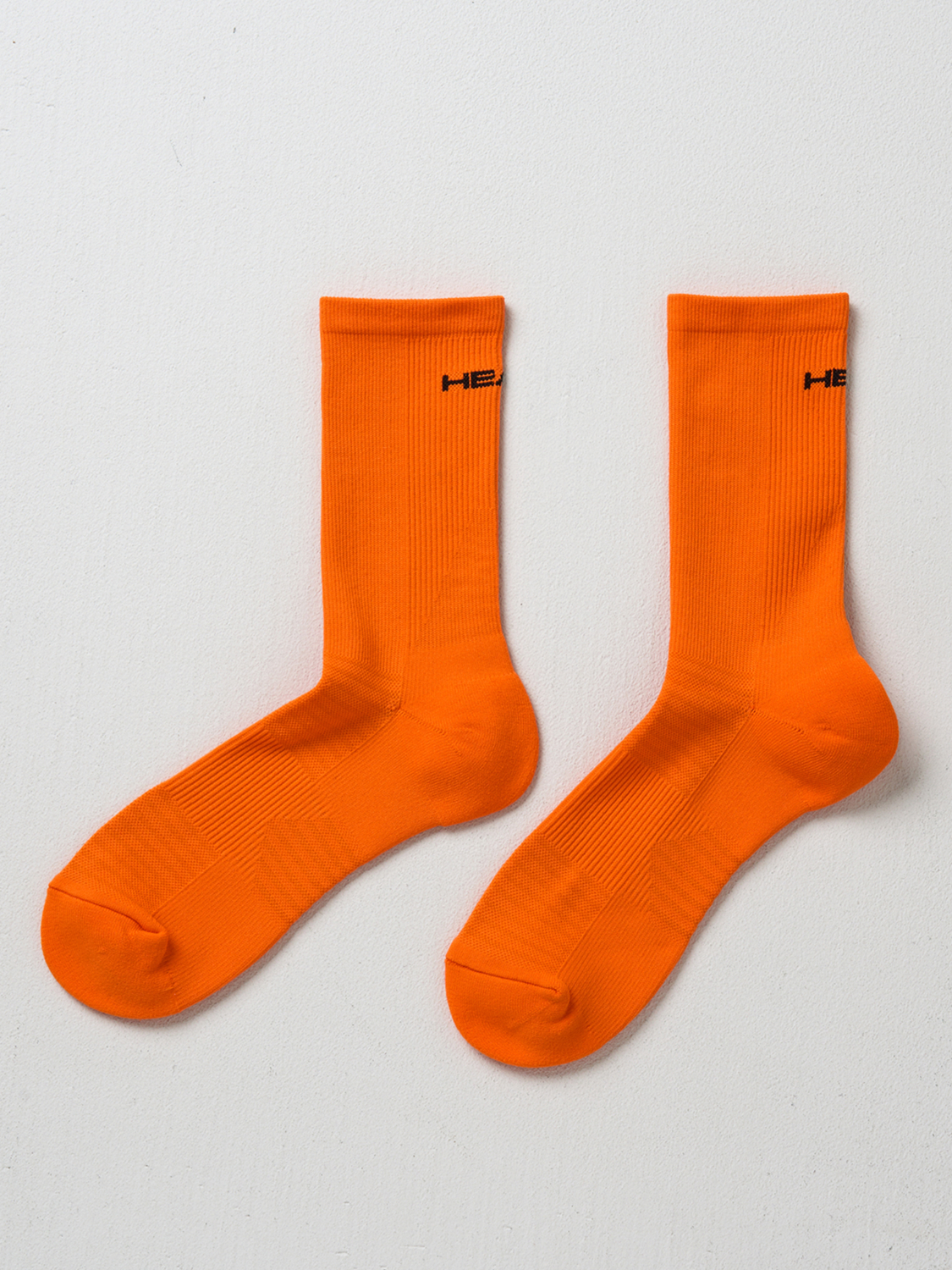 [Women] HEAD long socks neon orange