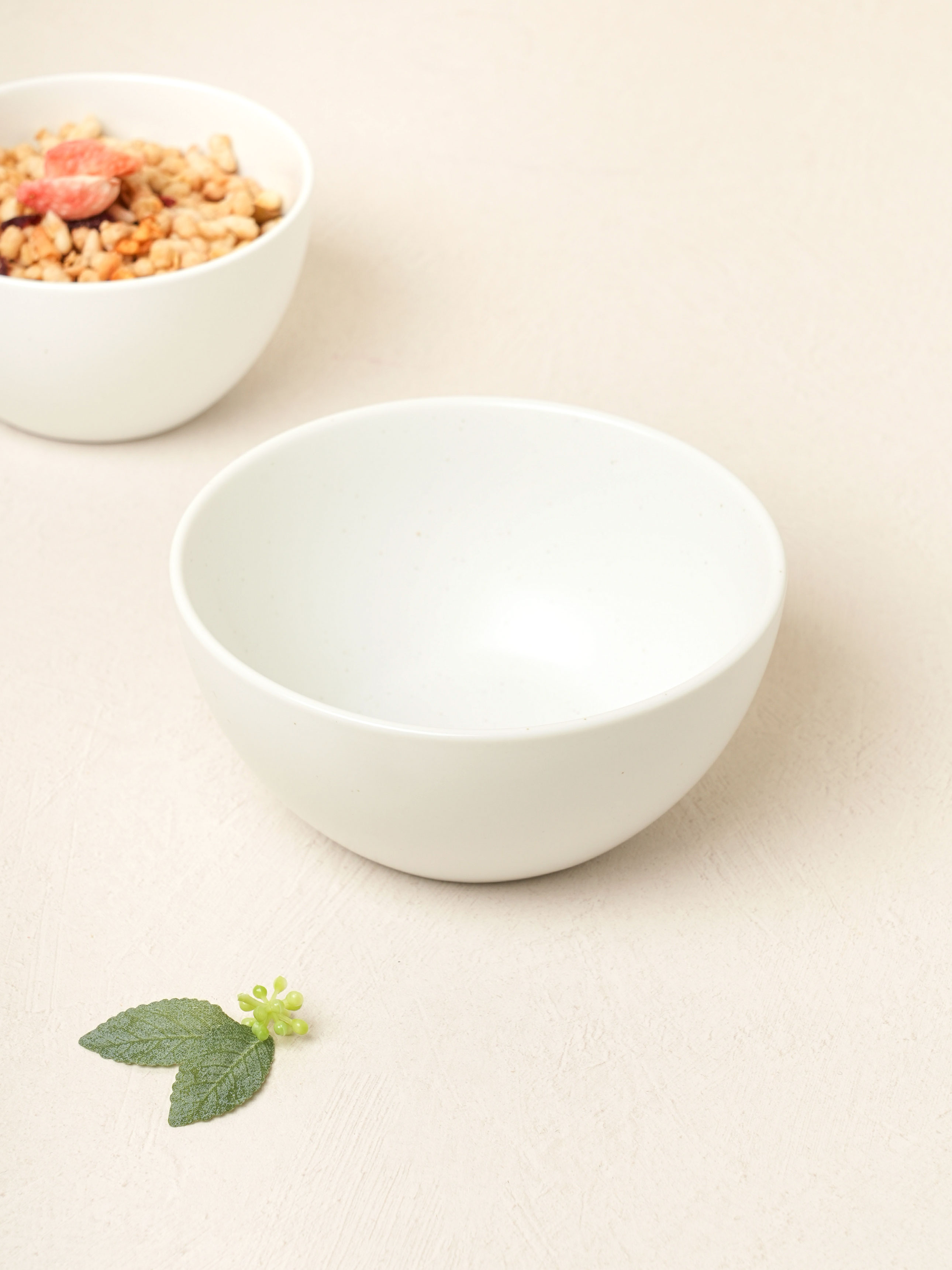 Soft white bowl 13.5 cm
