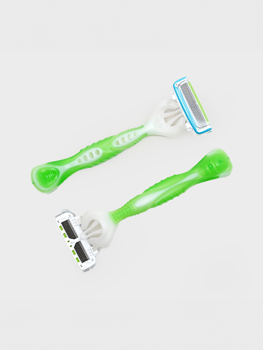 Dorco 6-blade women's body razor (2 packs)