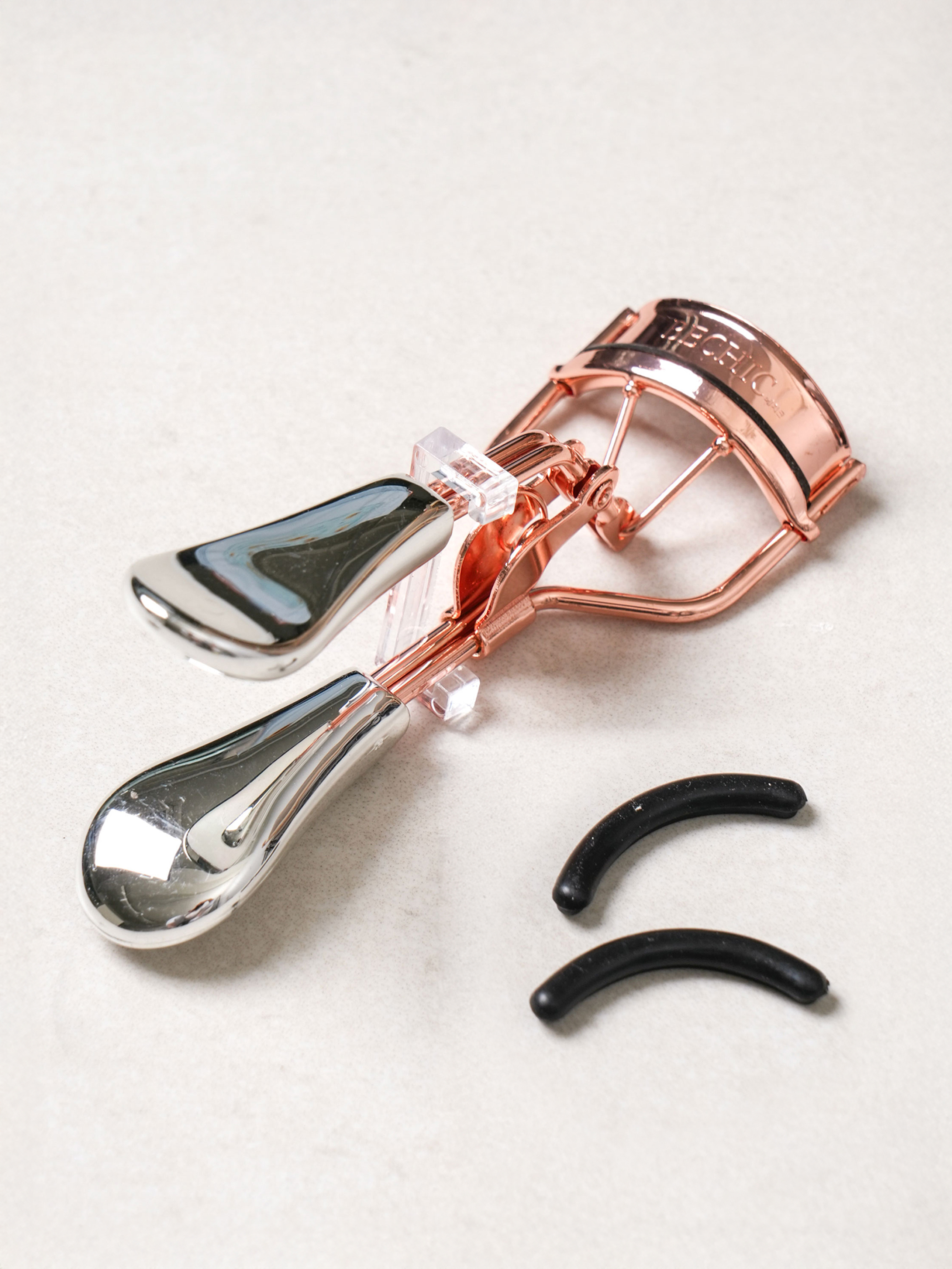 Luxury handle point eyelash curler