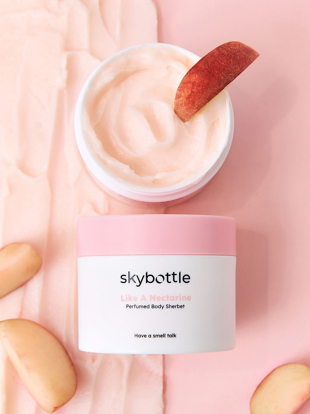 Sky Bottle Like Nectarine Perfume Body Sherbet 120 ml