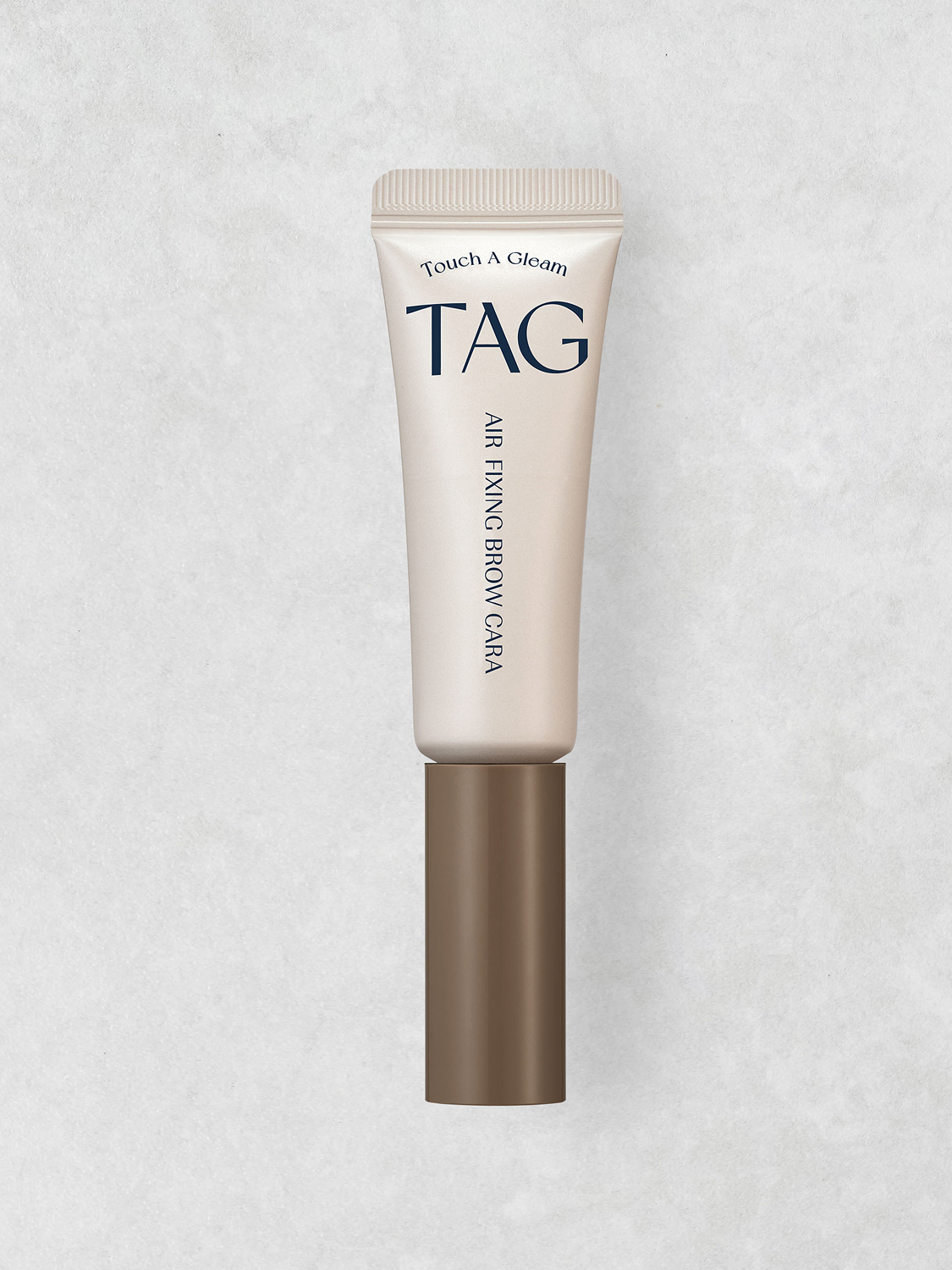 Tag air fixing brow collar 9g dark brown
