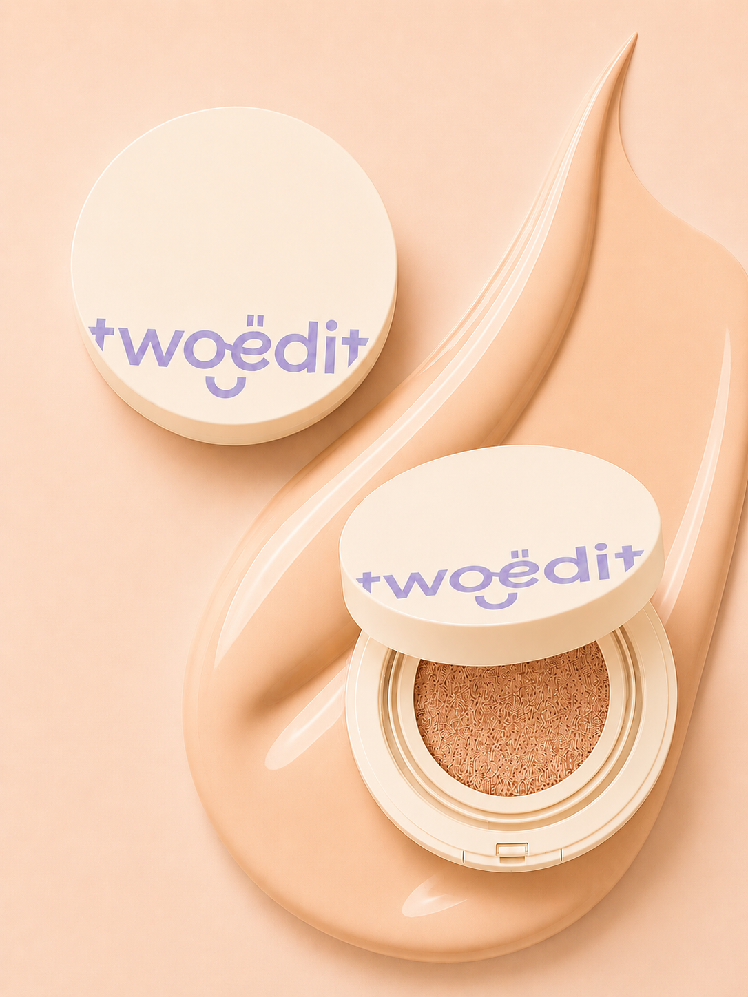 [02 Natural] Two Edit Semi-Jil Cover Cushion 13 g