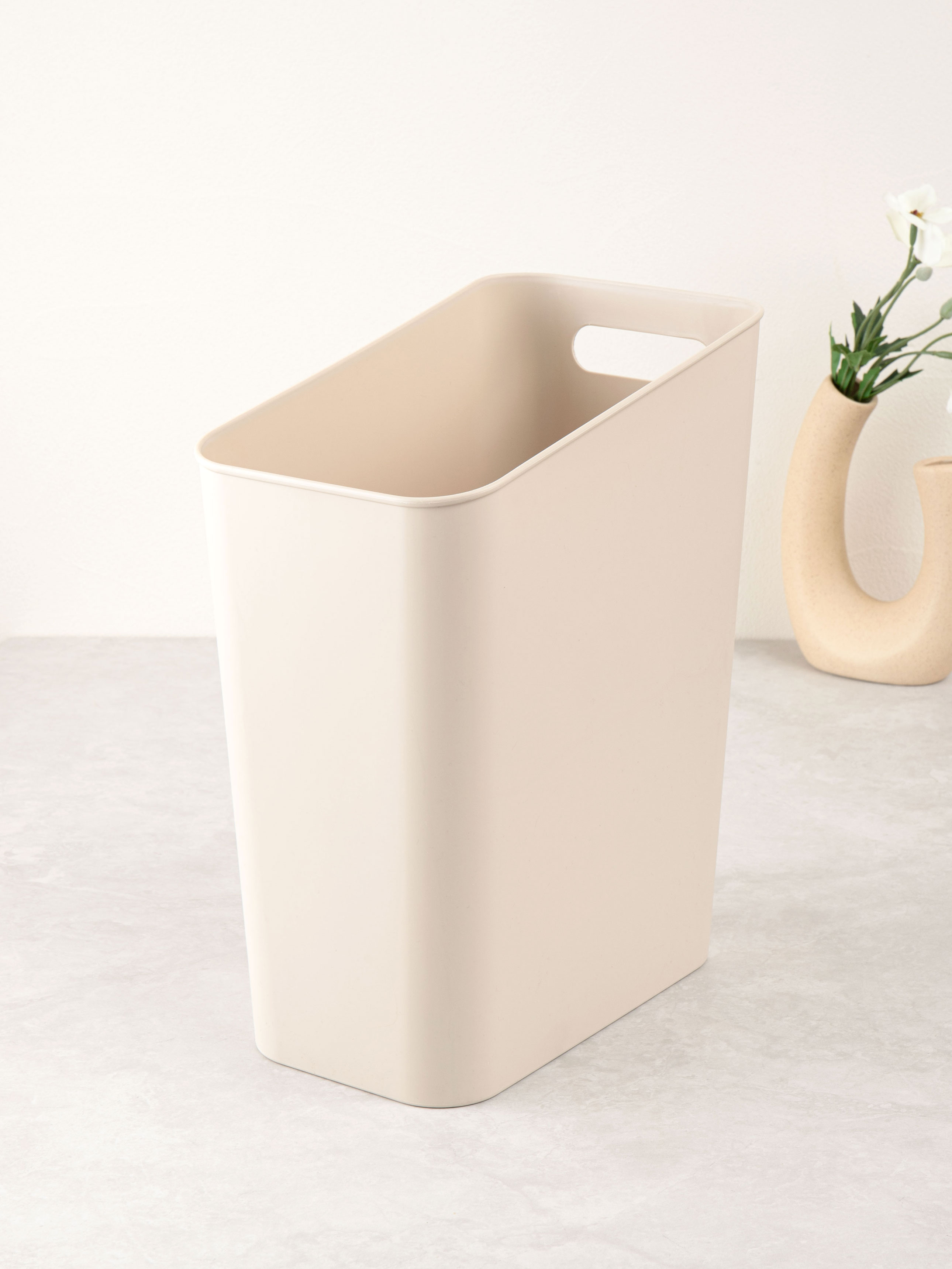 Rectangular open trash bin 15 L
